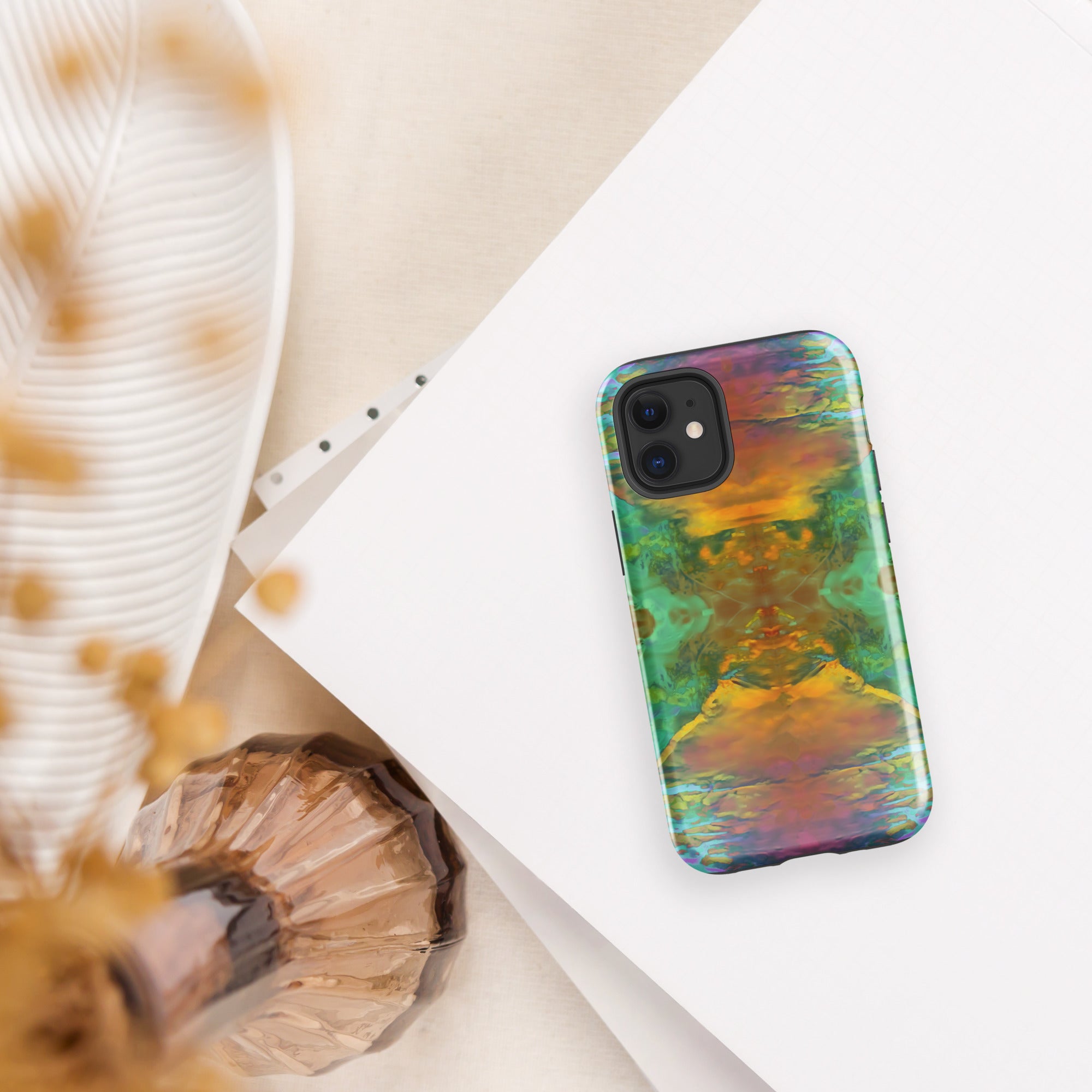 Gold Canyon Tough Case for iPhone® Triboca Arts iPhone 12 mini