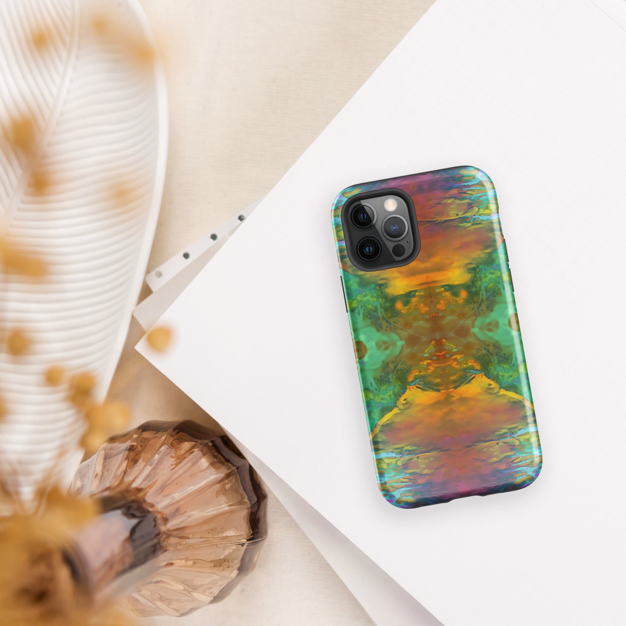 Gold Canyon Tough Case for iPhone® Triboca Arts iPhone 12 Pro