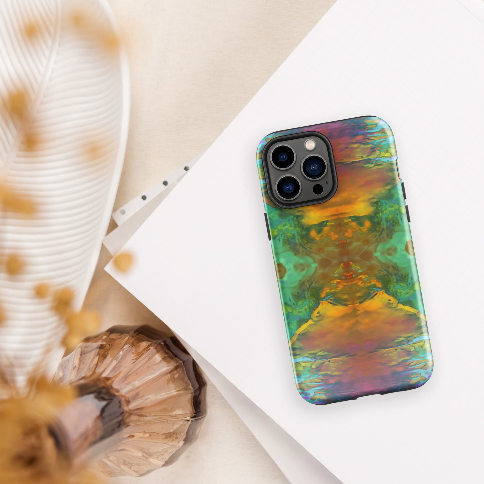 Gold Canyon Tough Case for iPhone® Triboca Arts iPhone 13 Pro Max