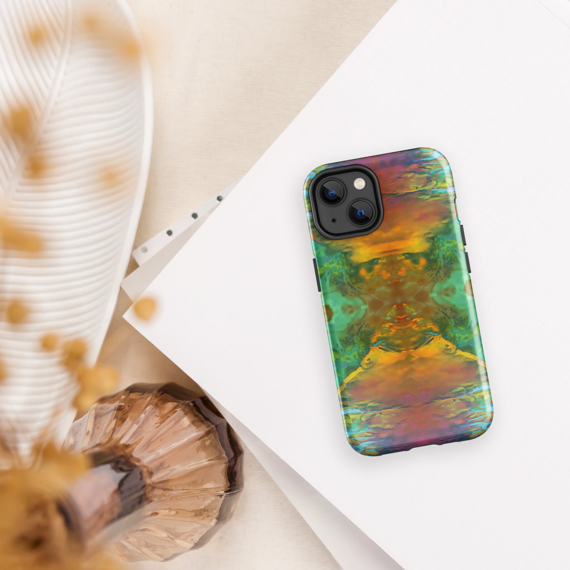 Gold Canyon Tough Case for iPhone® Triboca Arts iPhone 14