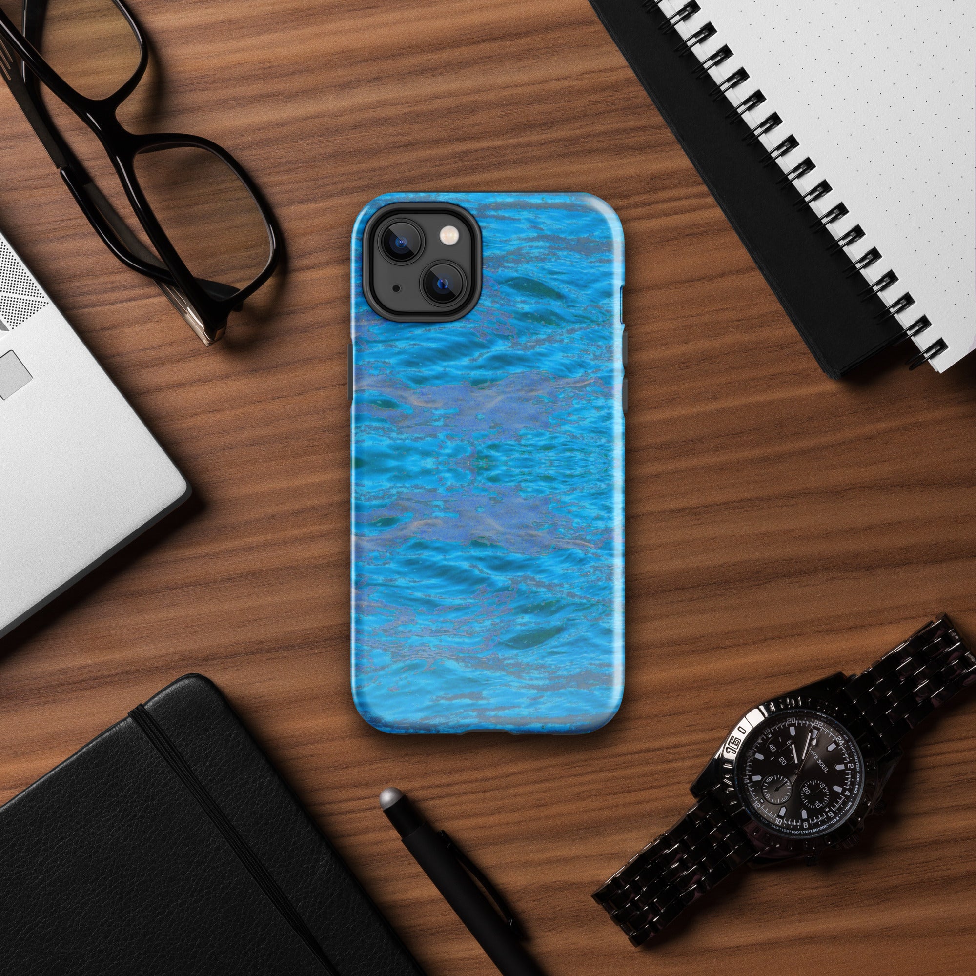 Monterey Azul Tough Case for iPhone® Triboca Arts iPhone 14 Plus