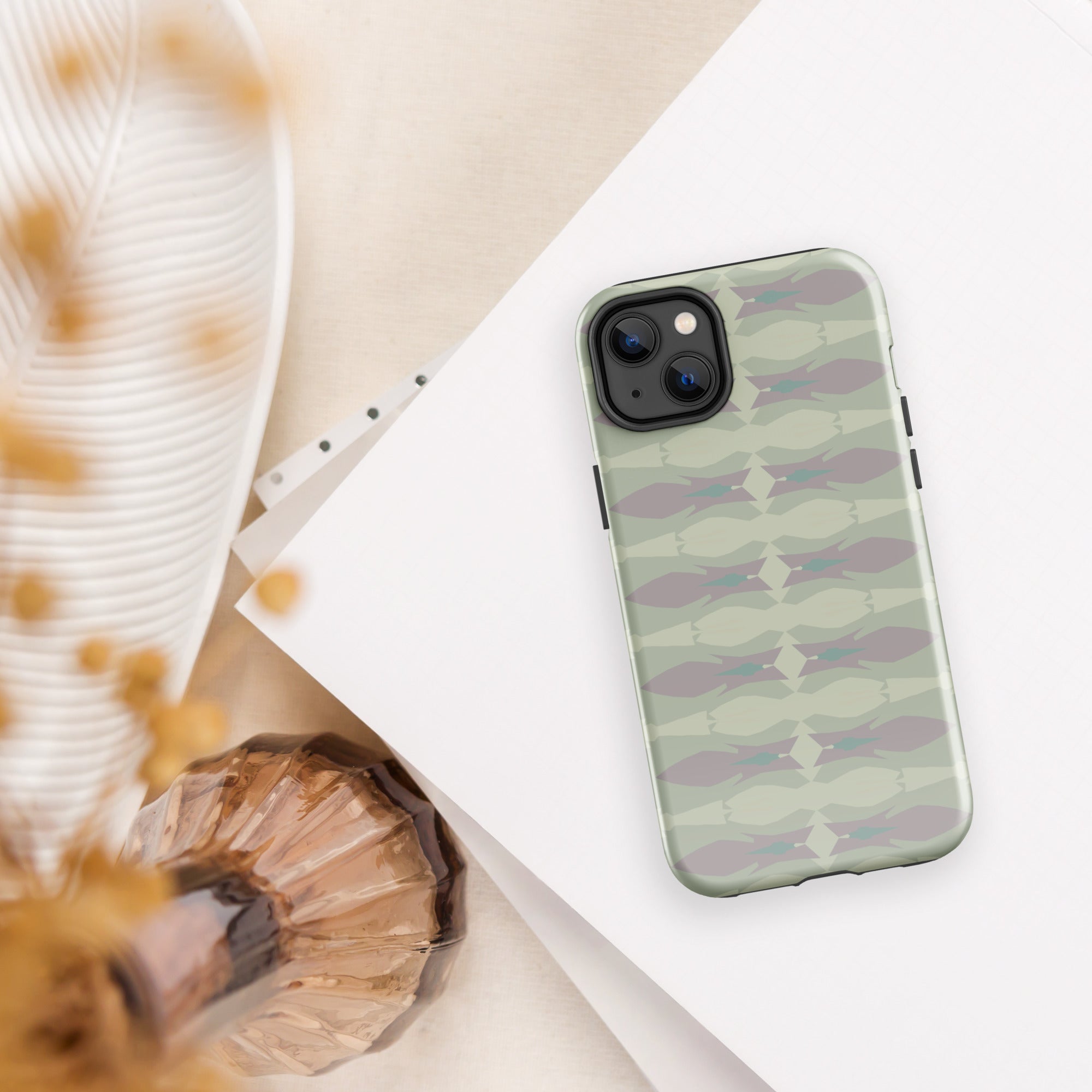 Gulf Shore Tough Case for iPhone® Triboca Arts iPhone 14 Plus