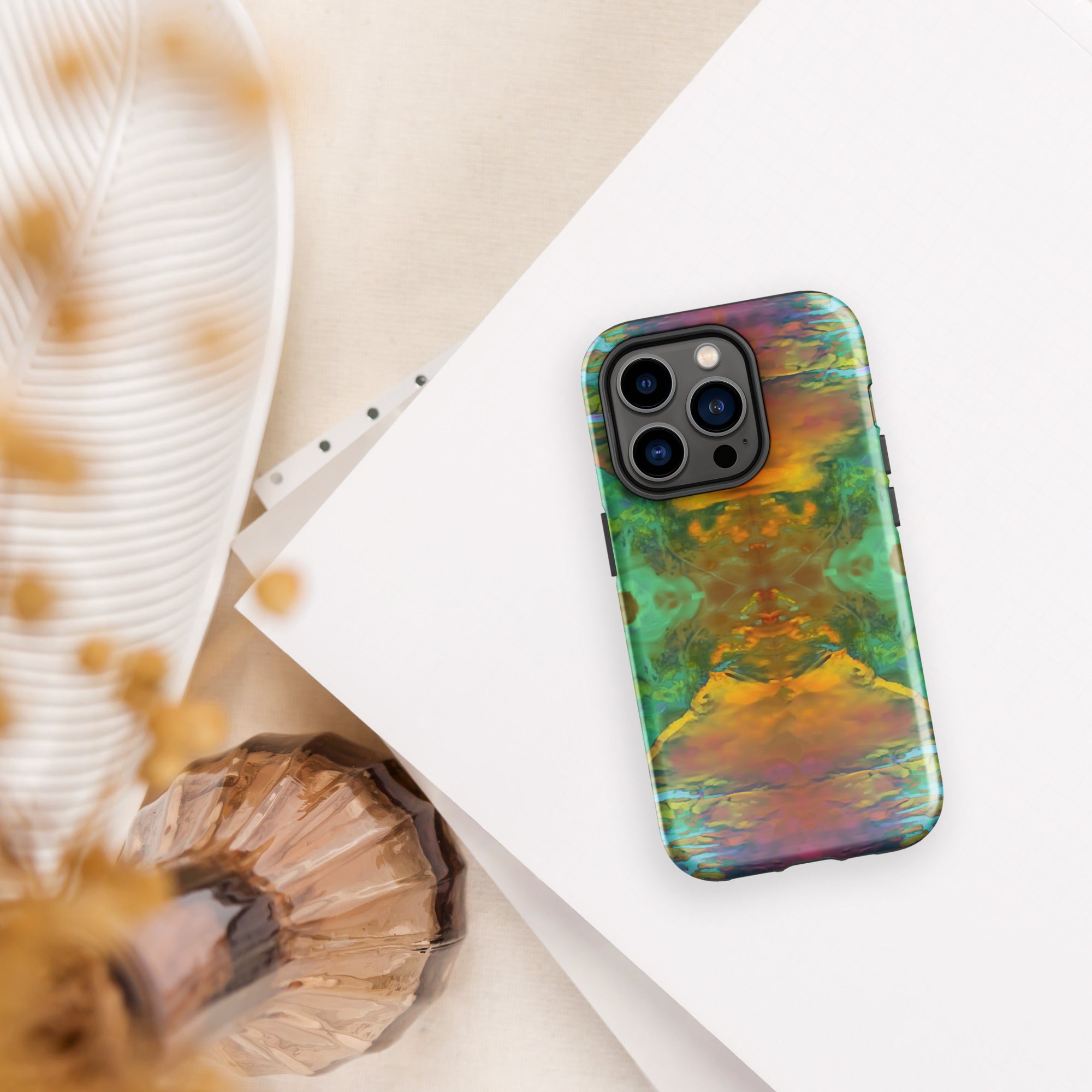 Gold Canyon Tough Case for iPhone® Triboca Arts iPhone 14 Pro