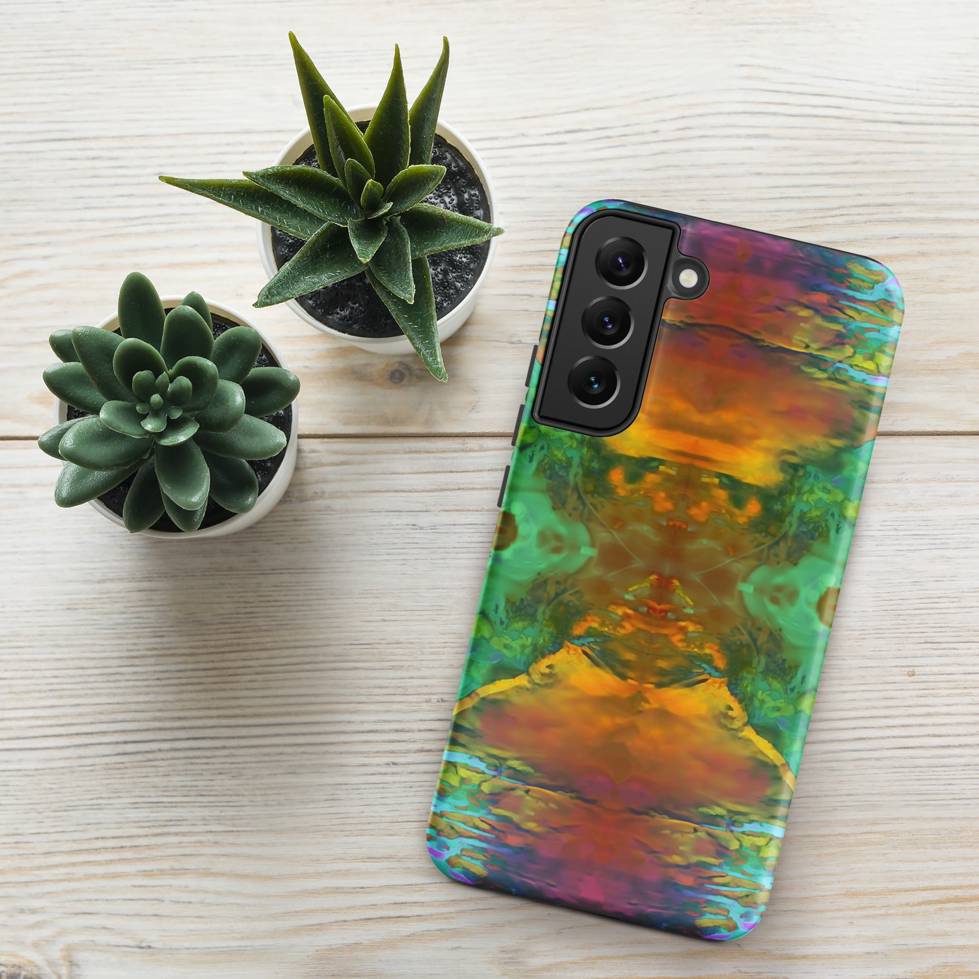 Gold Canyon Tough Case for Samsung® Triboca Arts Samsung Galaxy S22 Plus