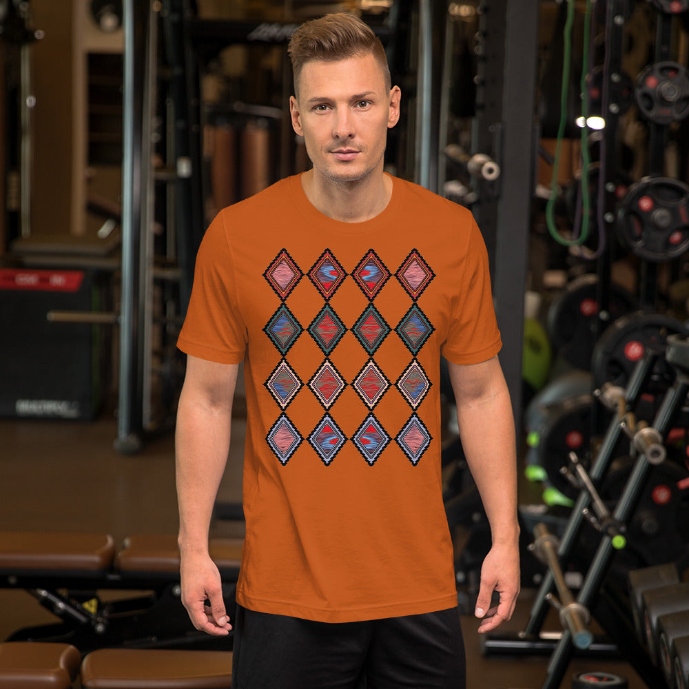 Homelands Men's Colored T-Shirt Triboca Arts