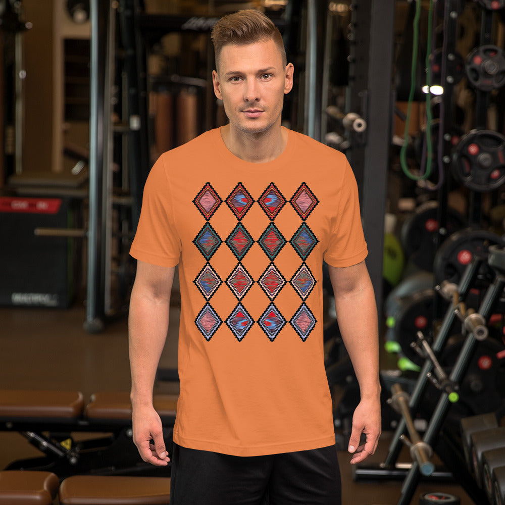 Homelands Men's Colored T-Shirt Triboca Arts