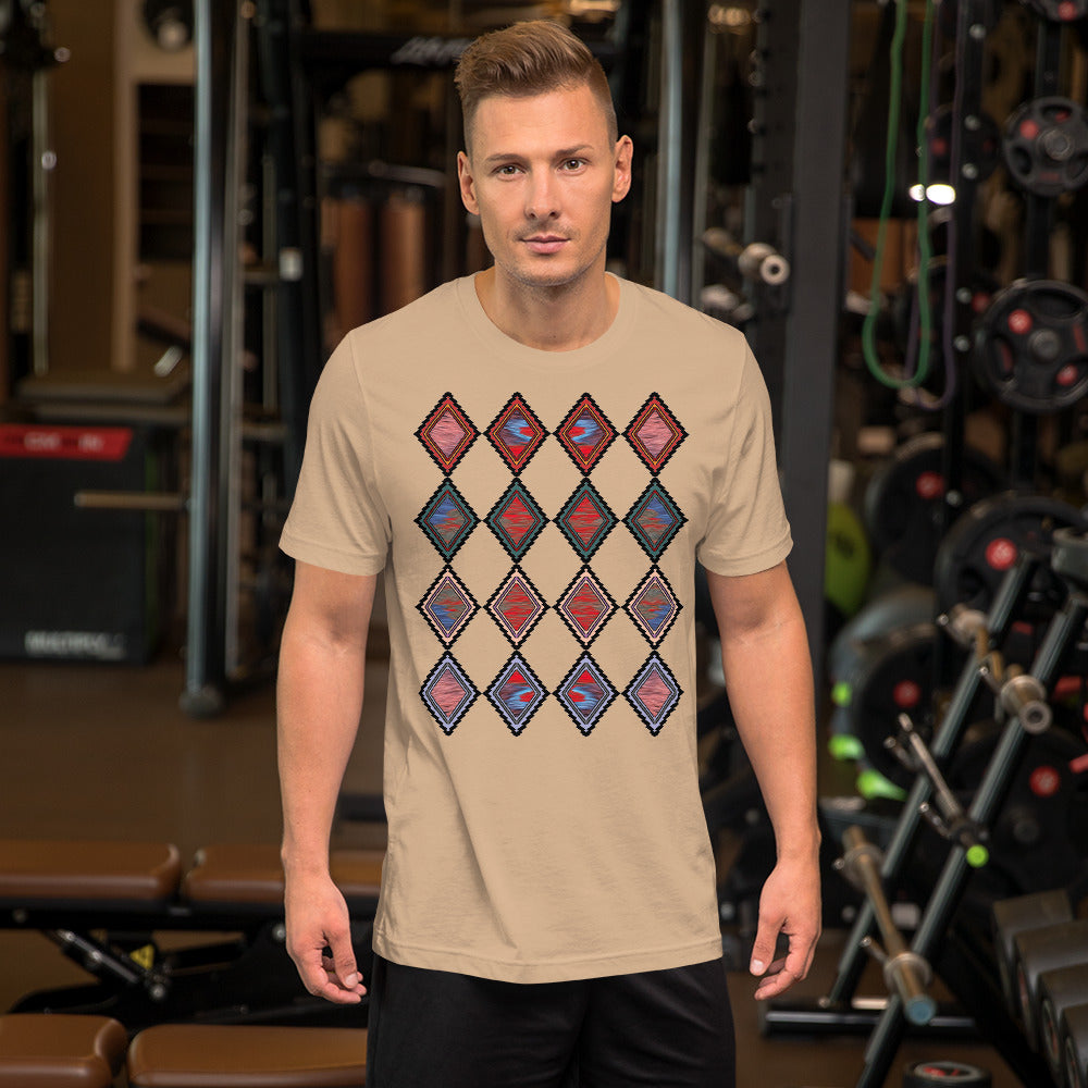 Homelands Men's Colored T-Shirt Triboca Arts