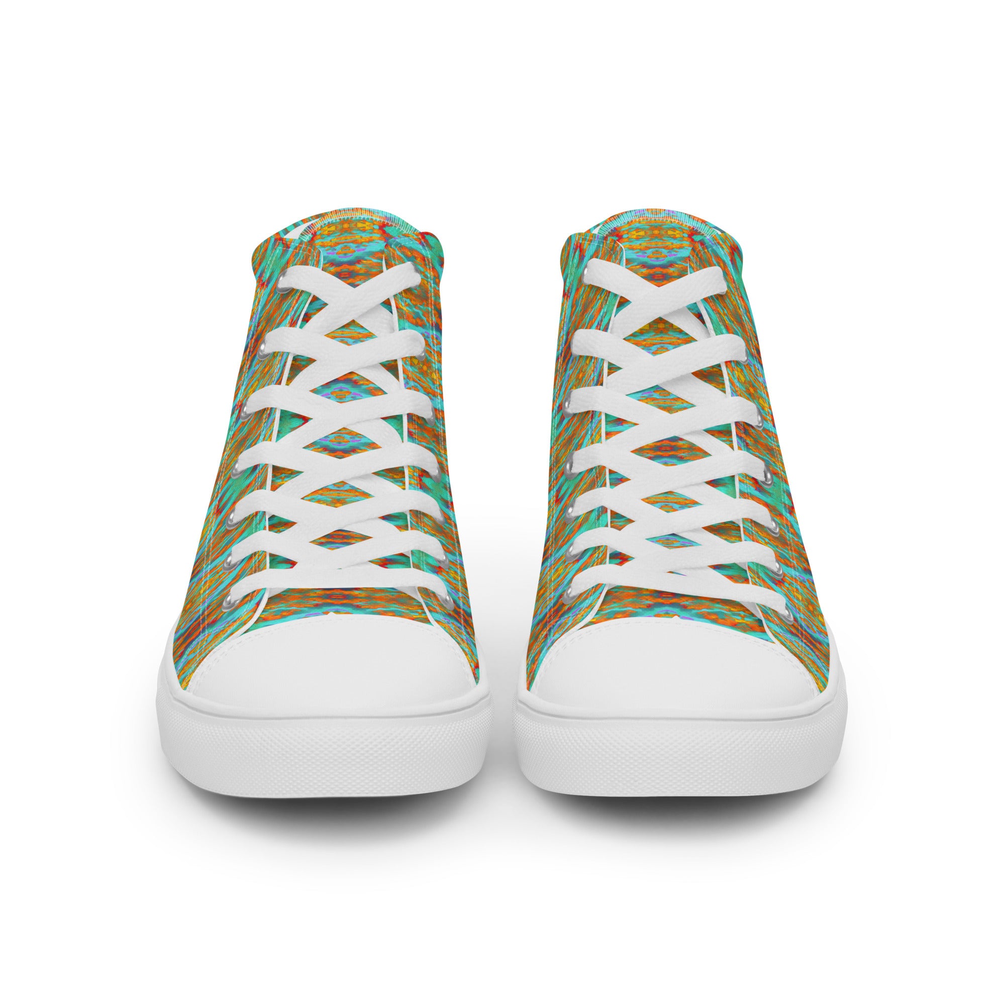 Gold Canyon Women's High Top Canvas Shoes Triboca Arts
