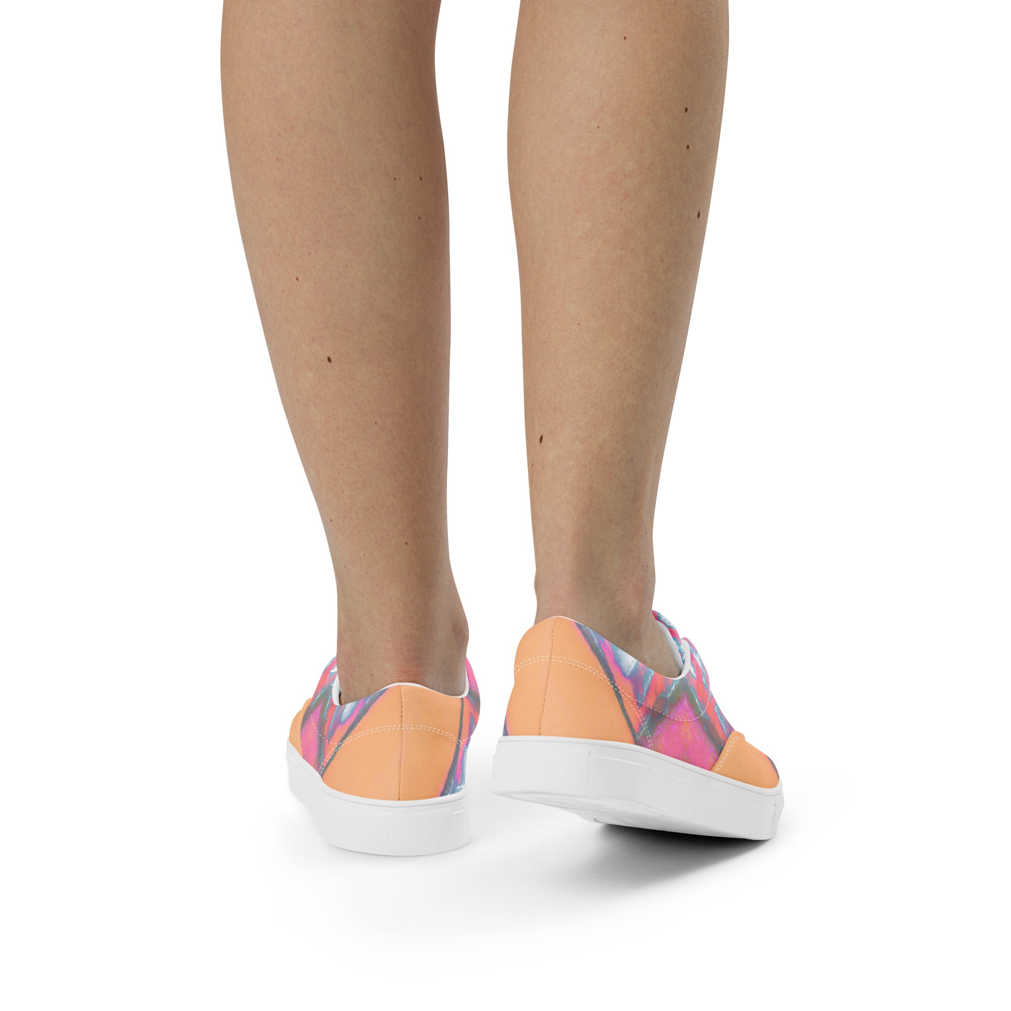 Bay Jetties Women’s Lace-Up Canvas Shoes Triboca Arts