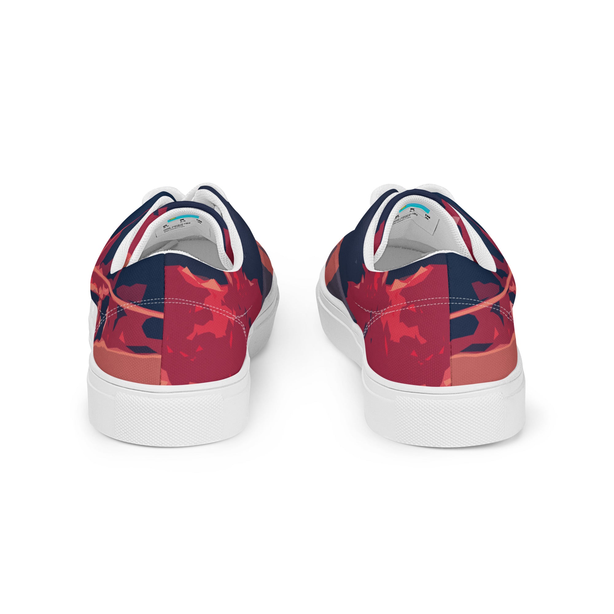 Gulf Shore Women's Lace-Up Canvas Shoes Triboca Arts