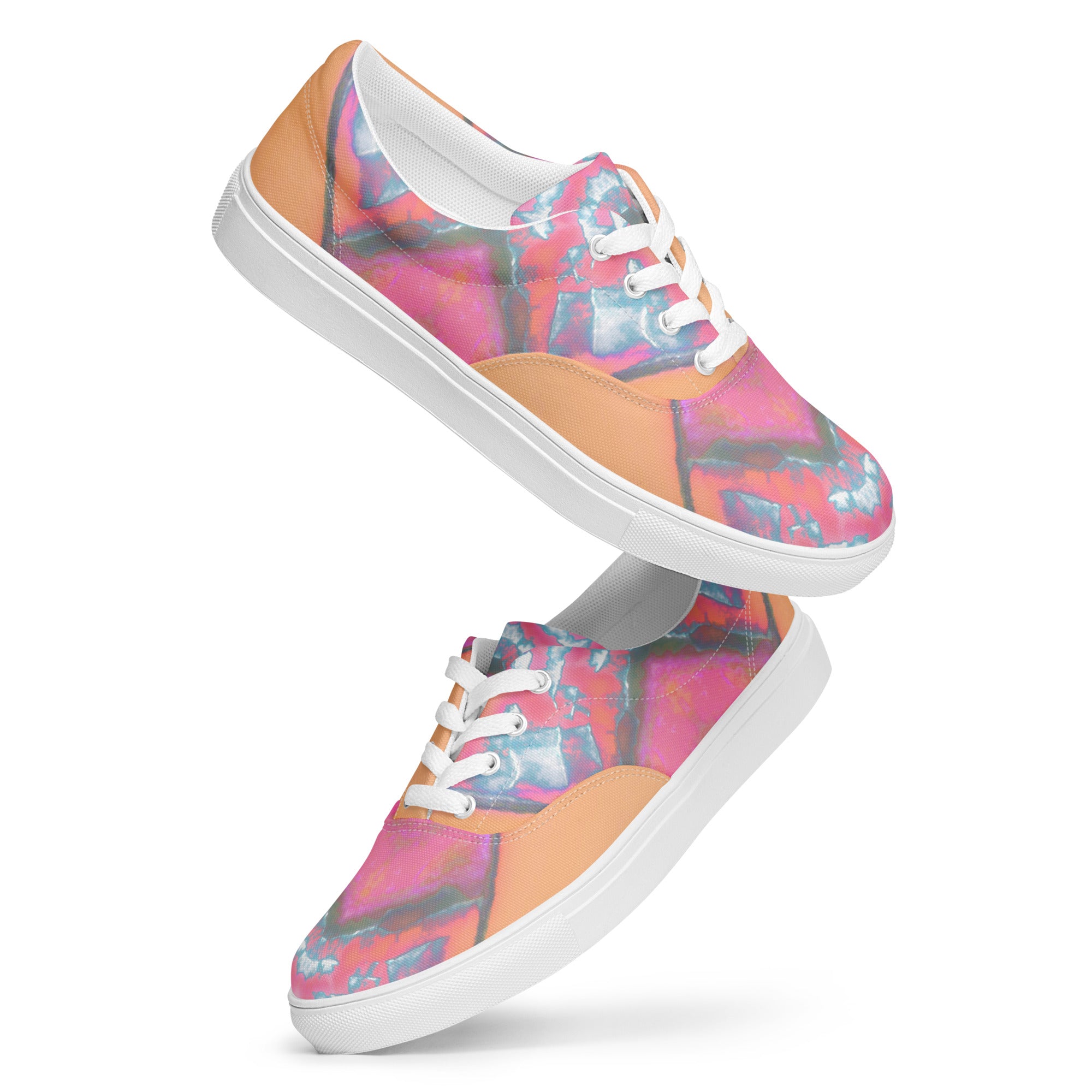 Bay Jetties Women’s Lace-Up Canvas Shoes Triboca Arts