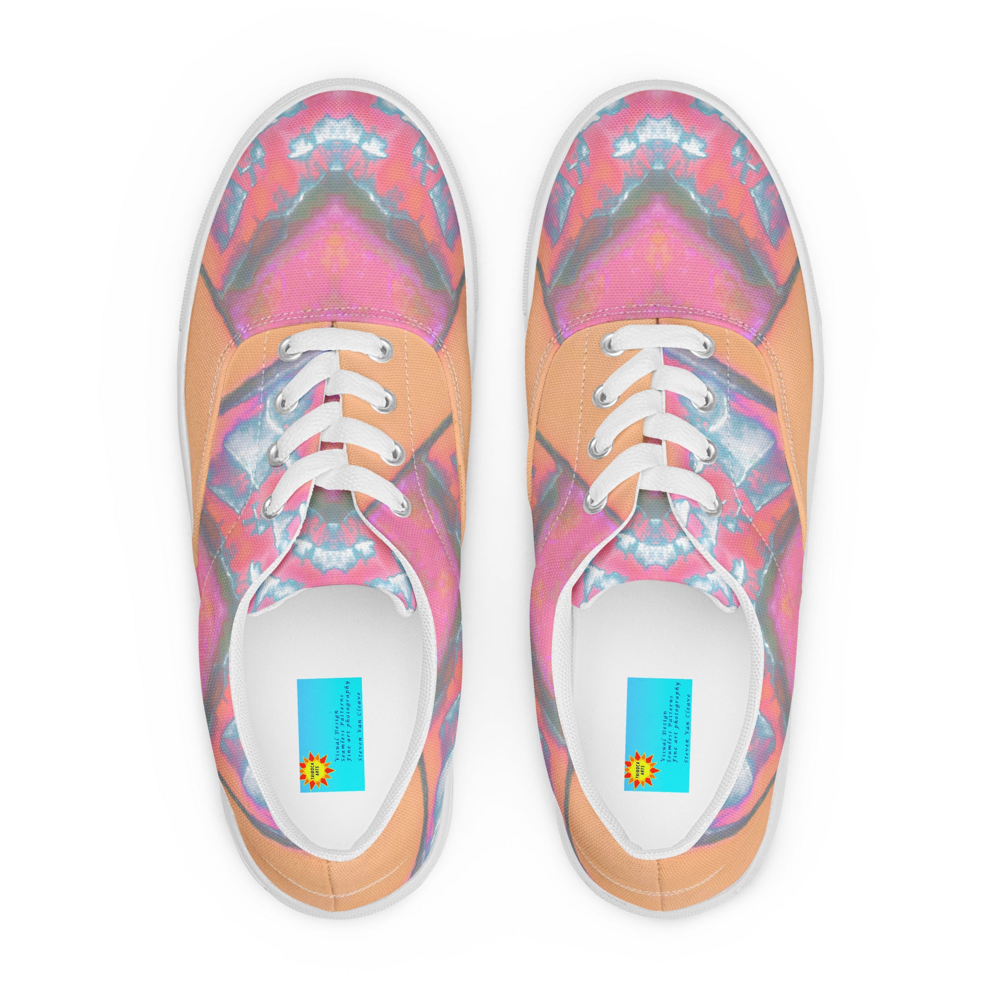 Bay Jetties Women’s Lace-Up Canvas Shoes Triboca Arts