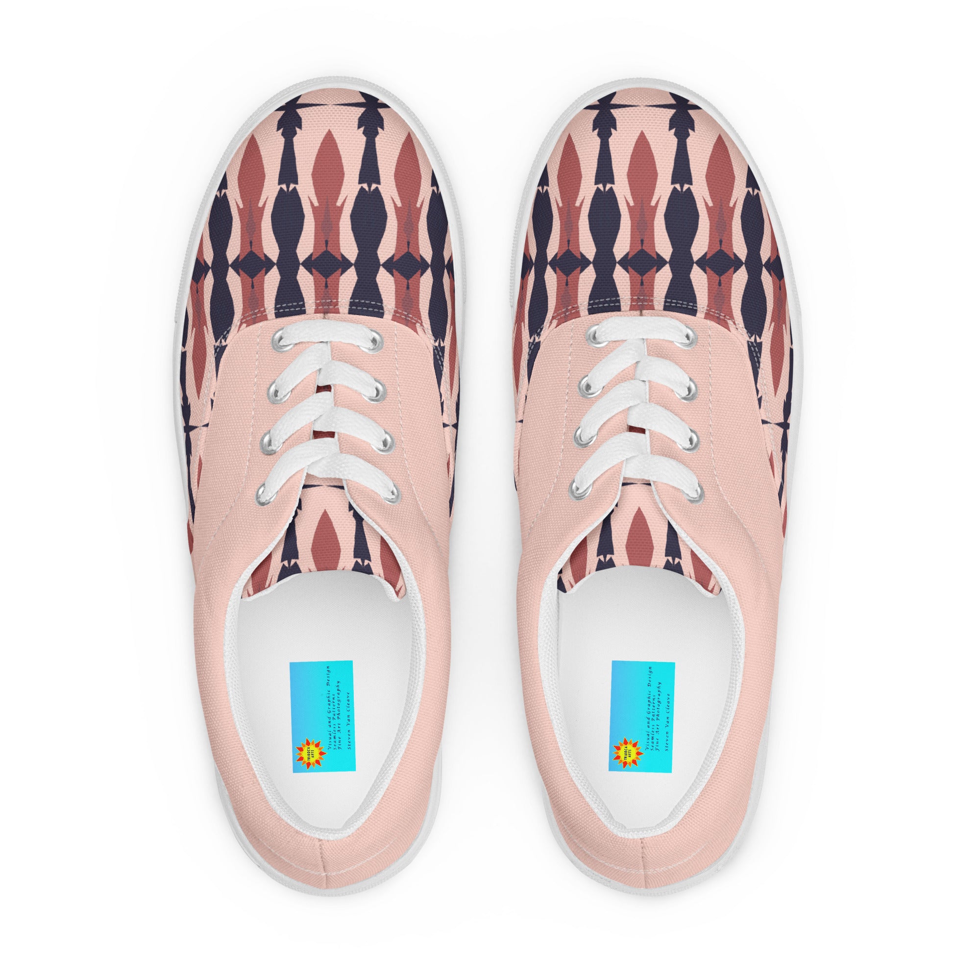 Gulf Shore Women's Lace-Up Canvas Shoes Triboca Arts 5
