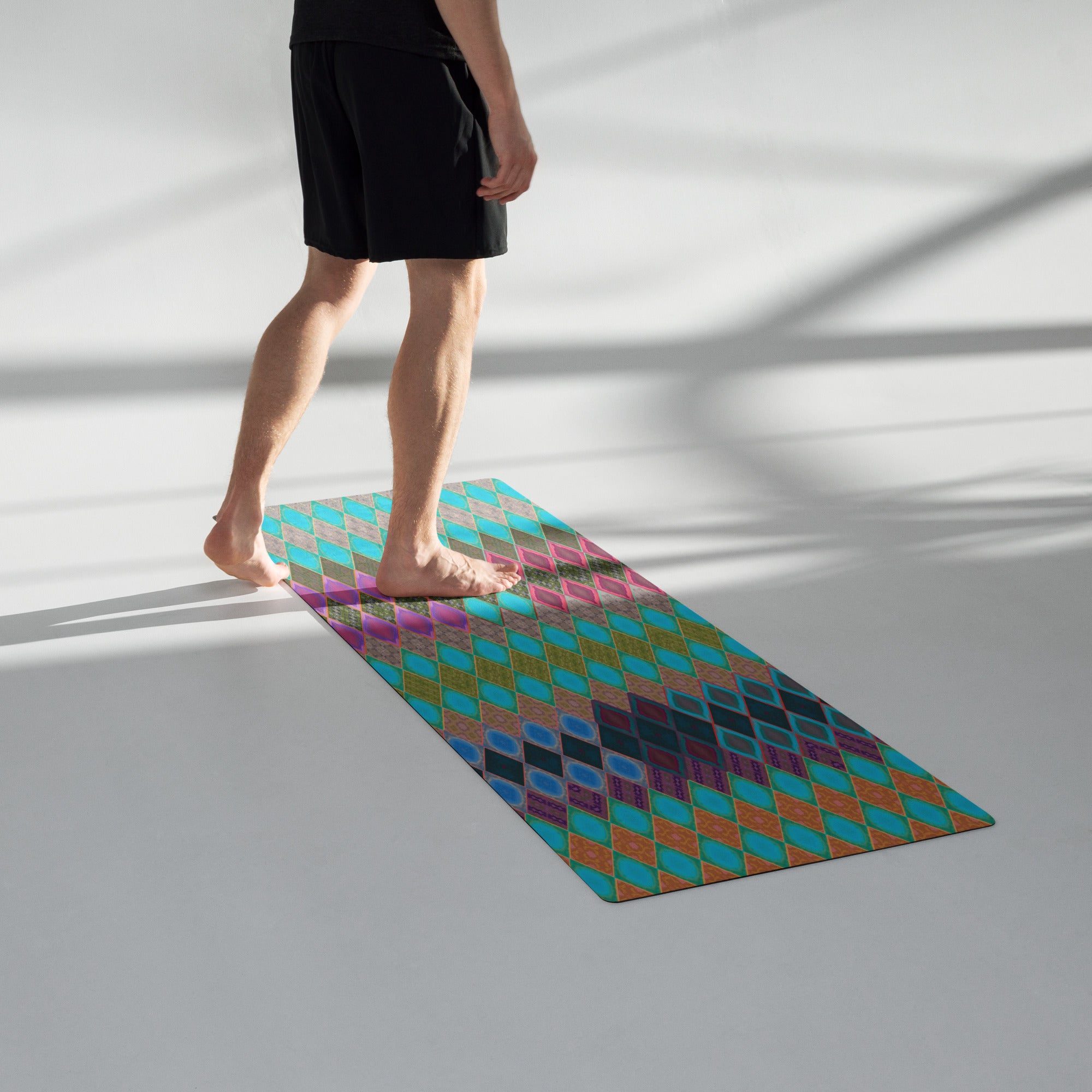 Desert Diamonds Yoga Mat Triboca Arts