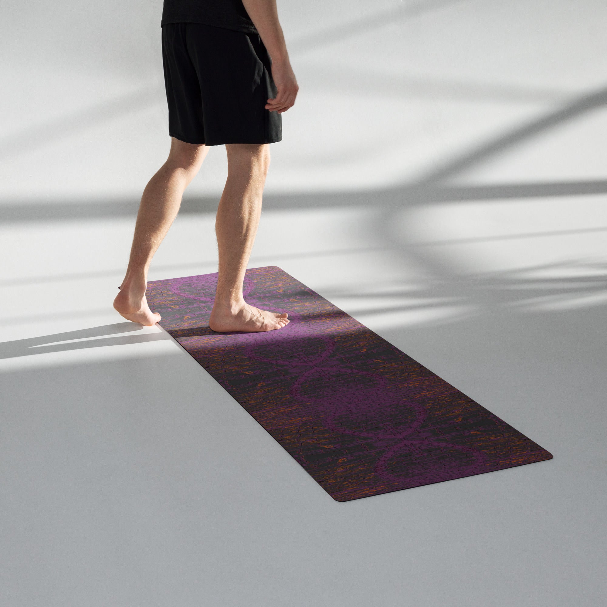 Brick And Shadow Yoga Mat Triboca Arts