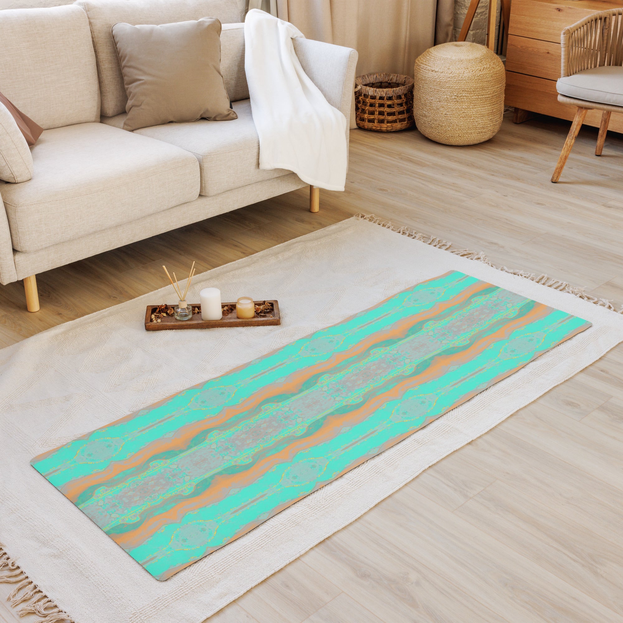 Gulf Shore Yoga mat Triboca Arts Default Title  