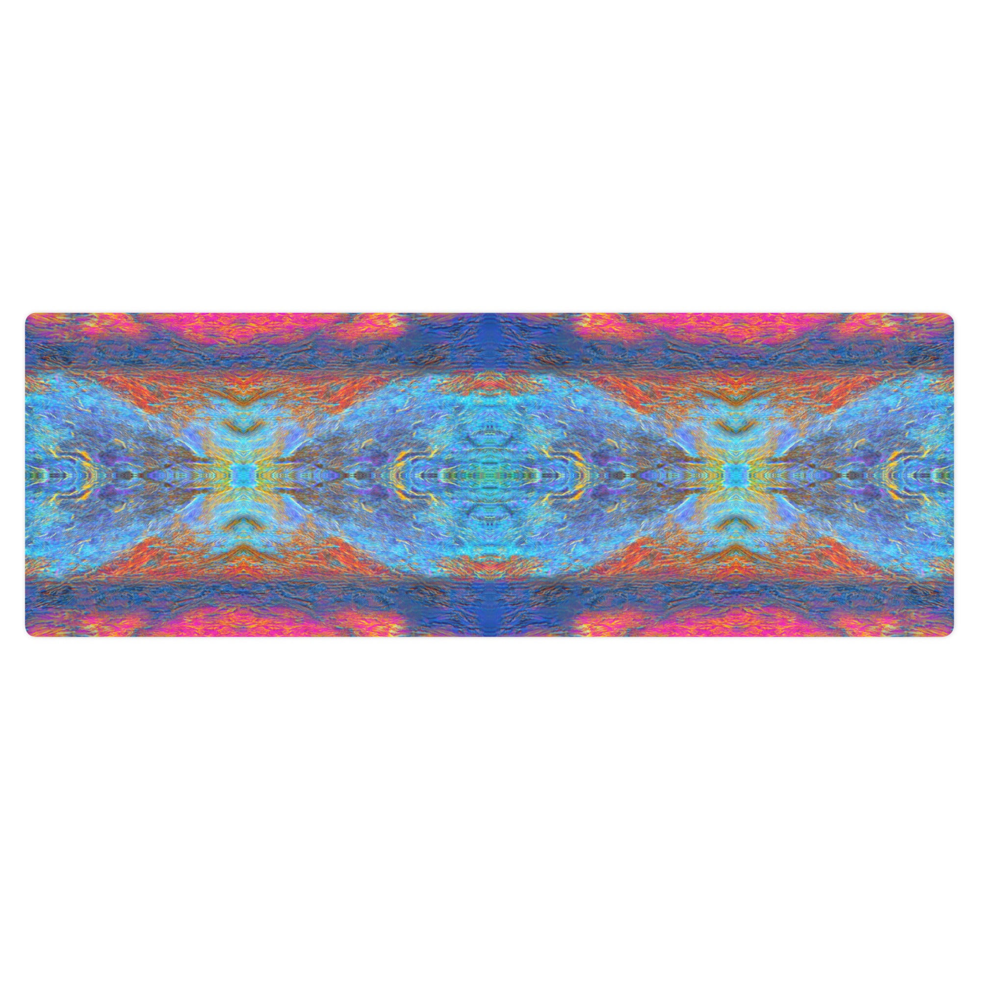Painted Frost Yoga Mat Triboca Arts