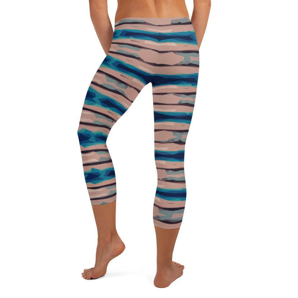 Bay Jetties Capri Leggings Triboca Arts XS  