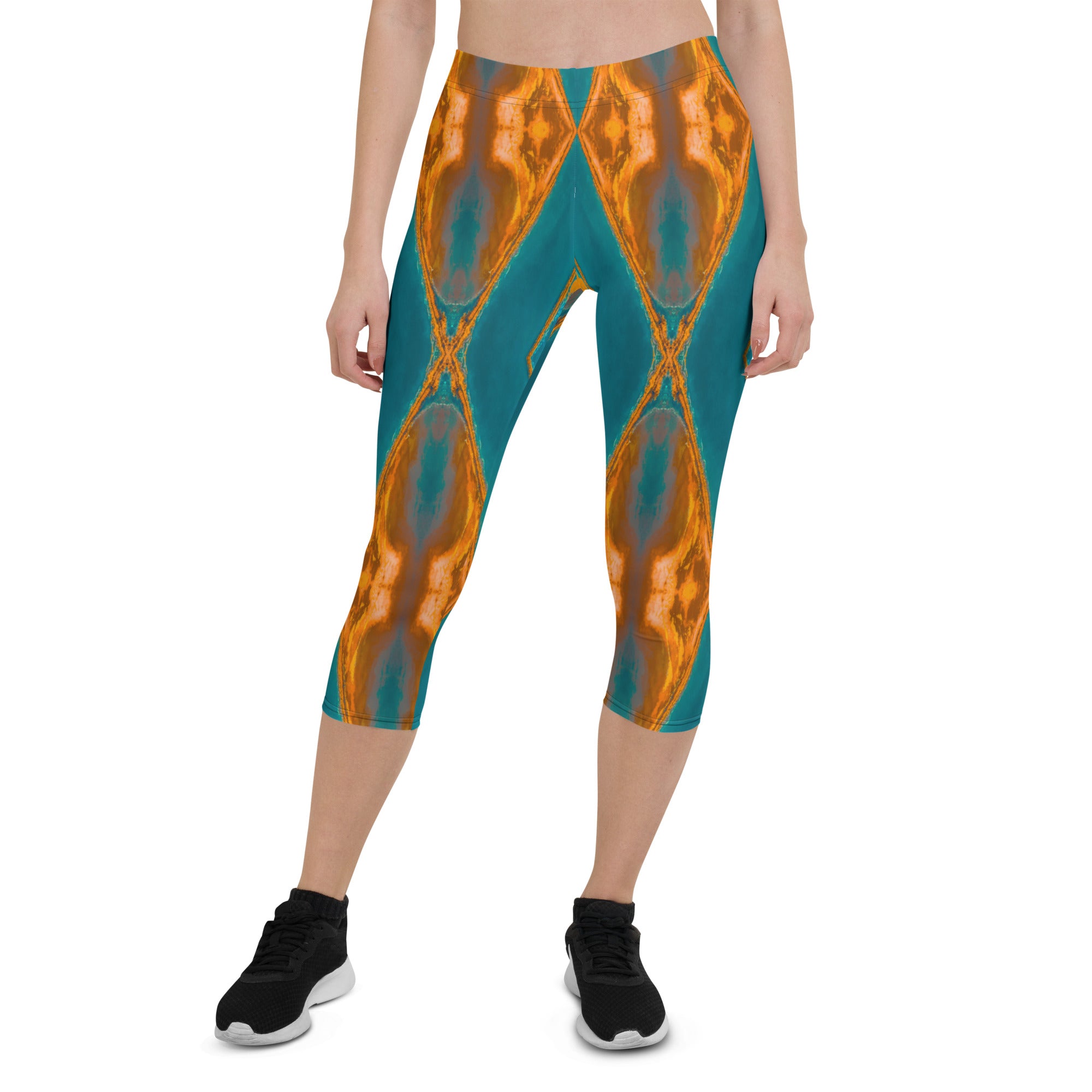 Bay Jetties Capri Leggings Triboca Arts XS  