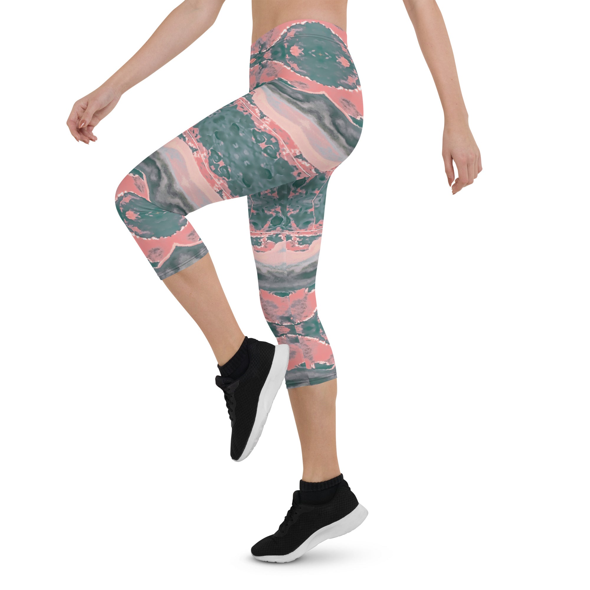 Gulf Shore Capri Leggings Triboca Arts   