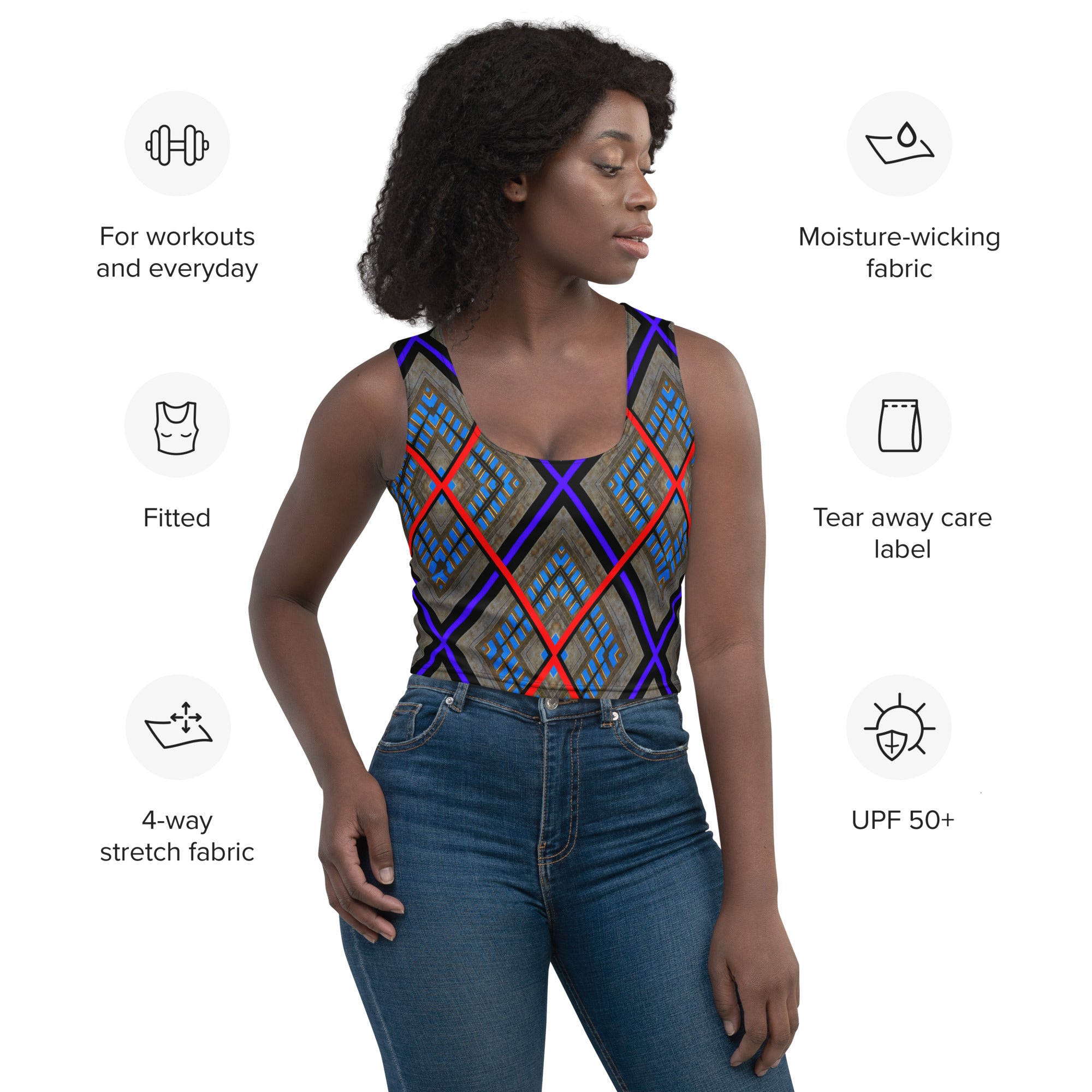 Skylights Crop Top Triboca Arts XS  