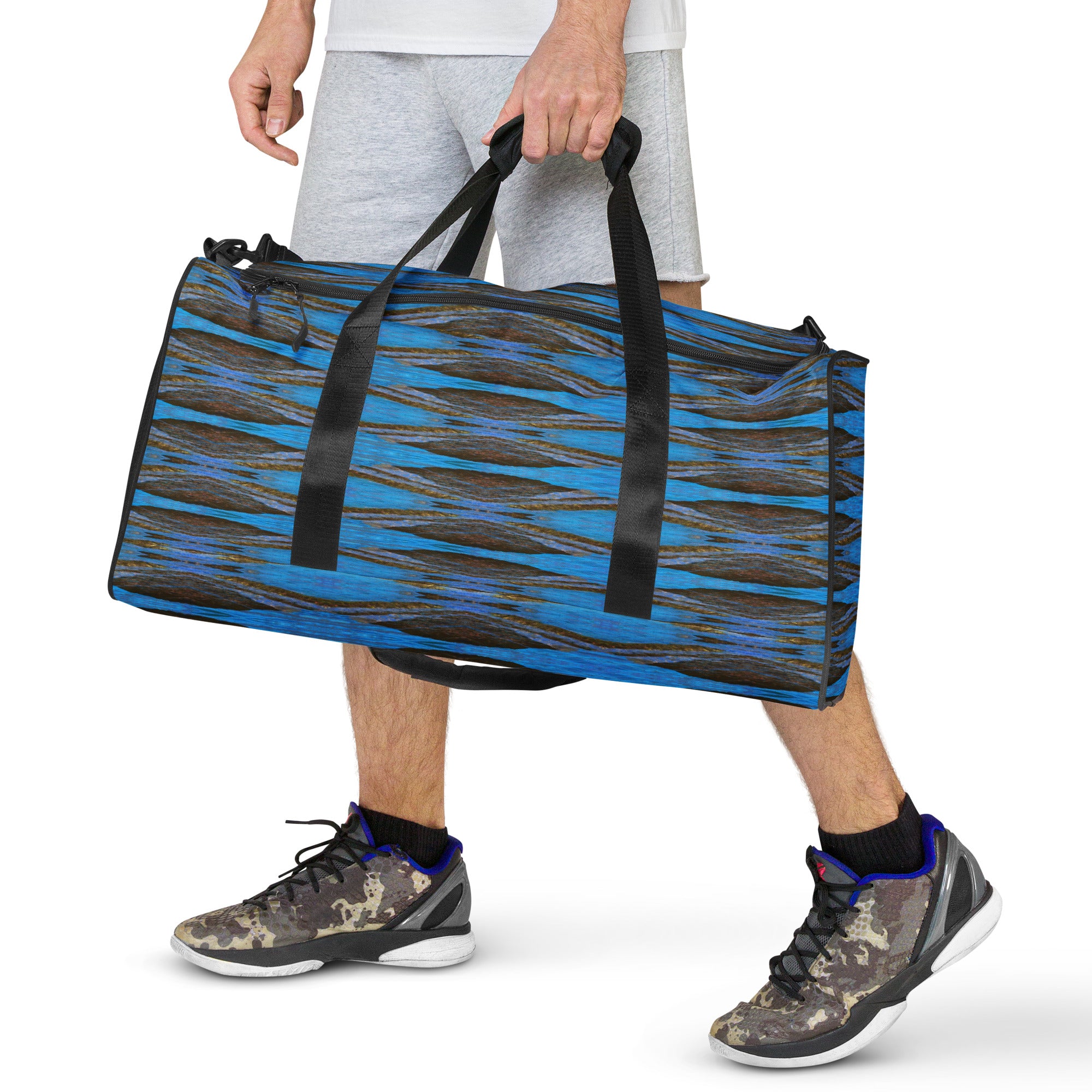 Monterey Azul Duffle Bag Triboca Arts   