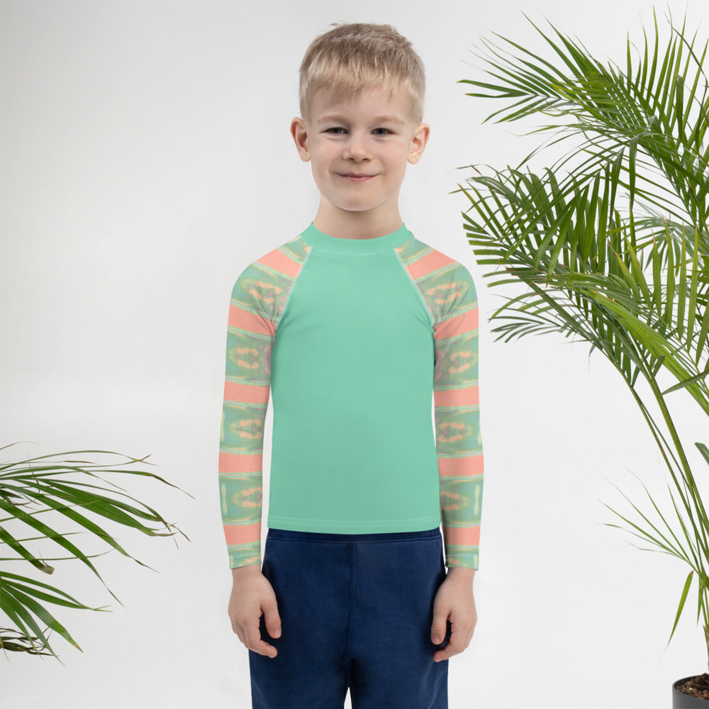 Bay Jetties Kids Long-Sleeve Rash Guard Triboca Arts   