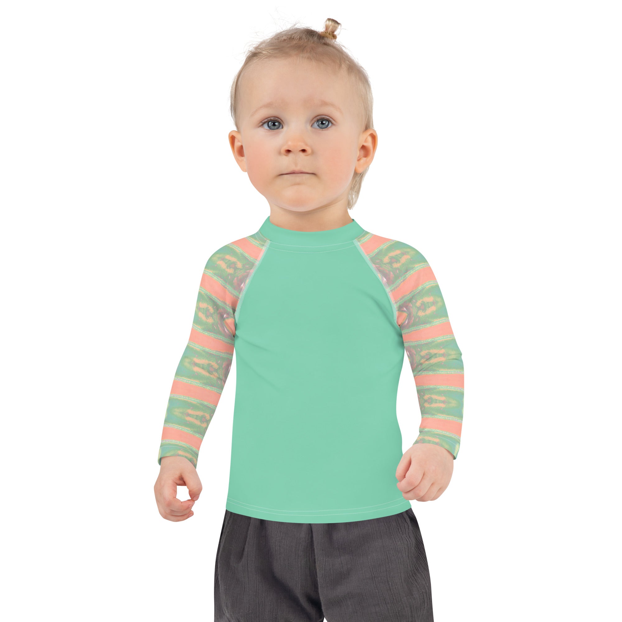 Bay Jetties Kids Long-Sleeve Rash Guard Triboca Arts   