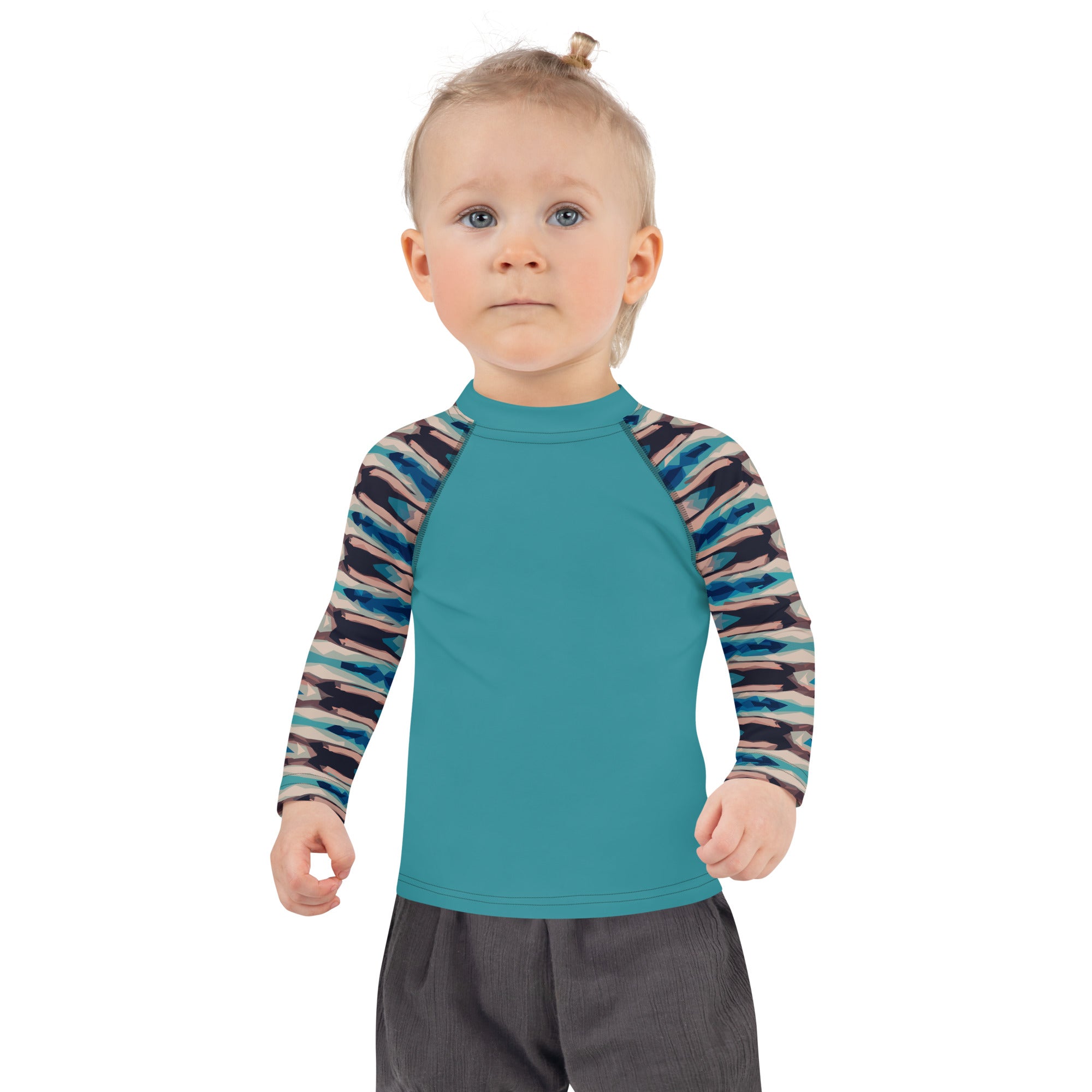 Bay Jetties Girls Long-Sleeve Rash Guard Triboca Arts   