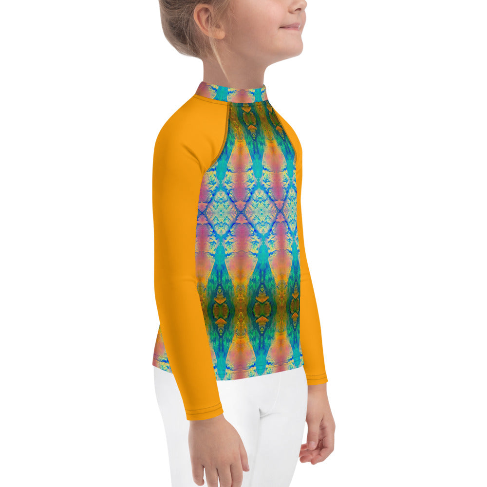 Gold Canyon Girls Long-Sleeve Rash Guard Triboca Arts   