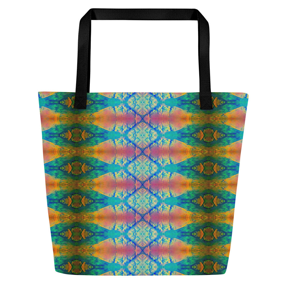 Gulf Shore Large Tote Bag With Pocket Triboca Arts Default Title  