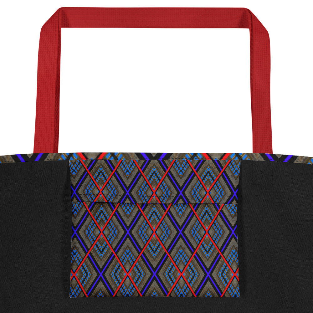 Skylights Large Tote Bag With Pocket Triboca Arts   