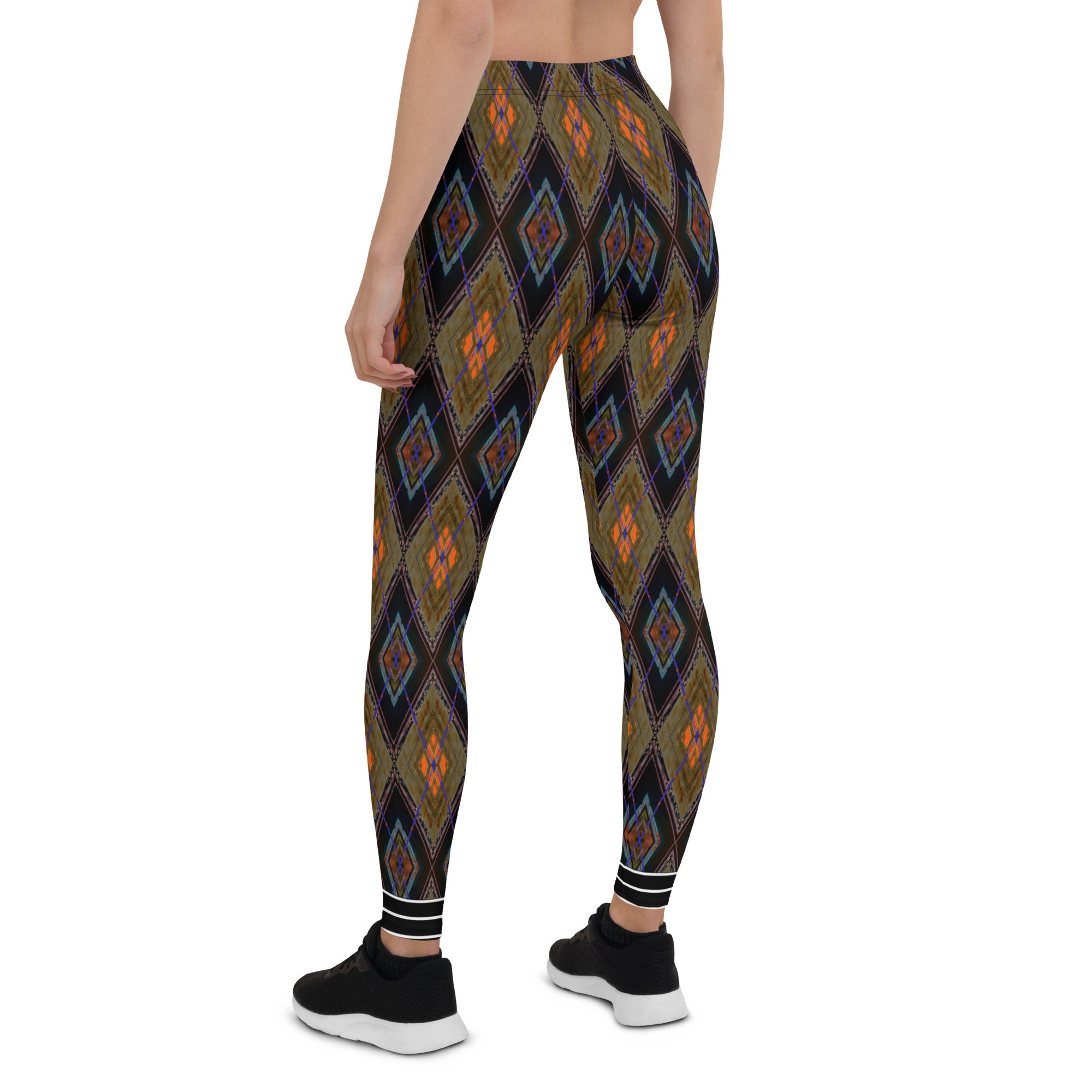 Canyon Bridge Women's Leggings Triboca Arts   