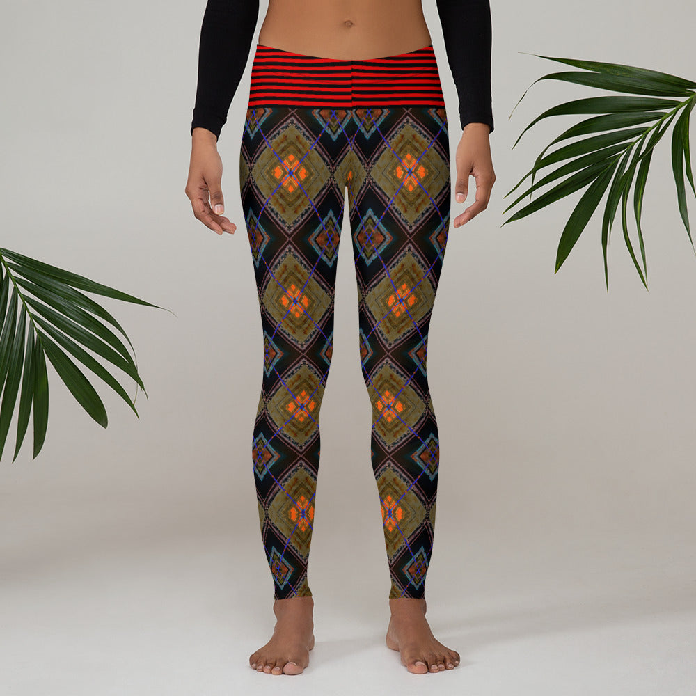 Canyon Bridge Women's Leggings Triboca Arts XS  