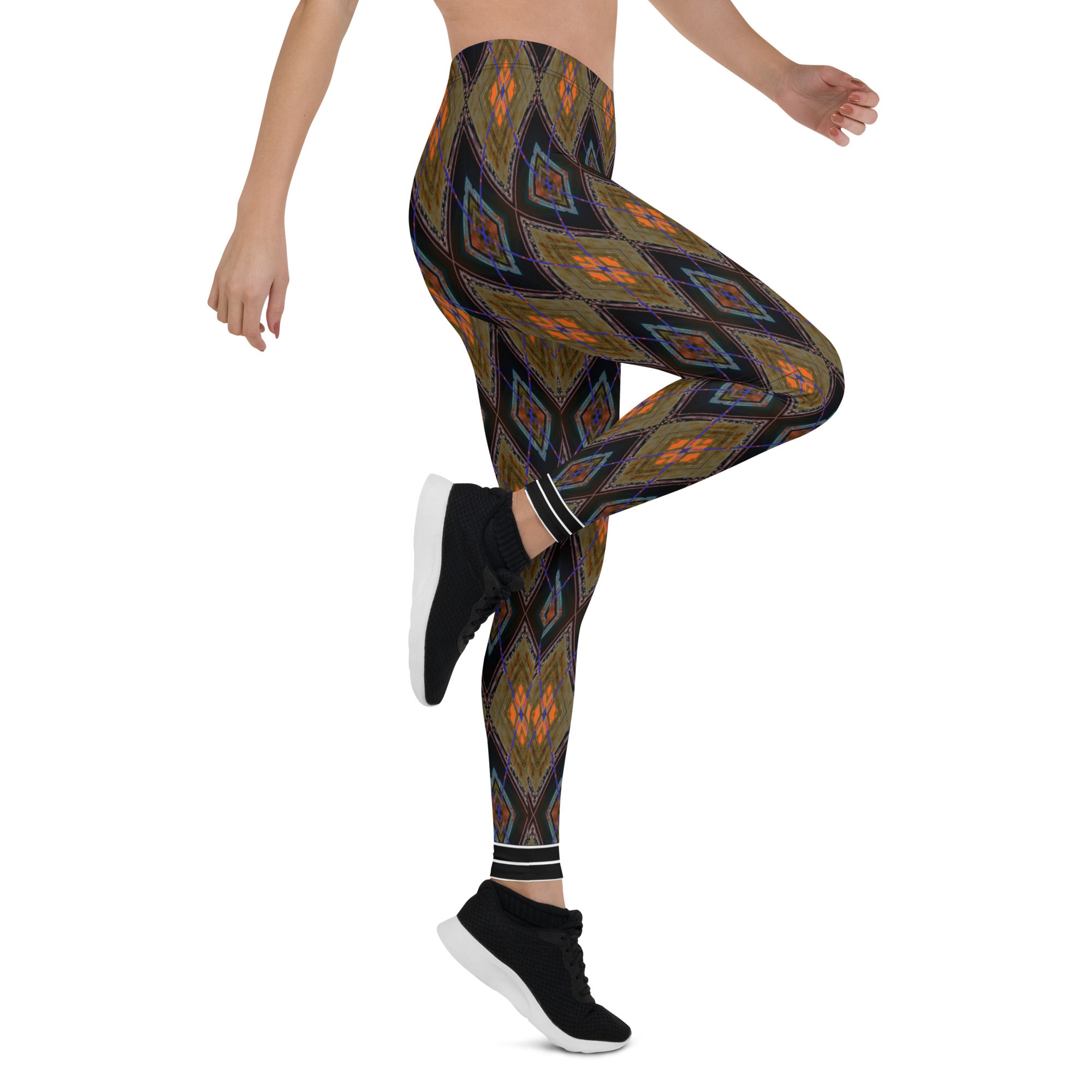 Canyon Bridge Women's Leggings Triboca Arts   