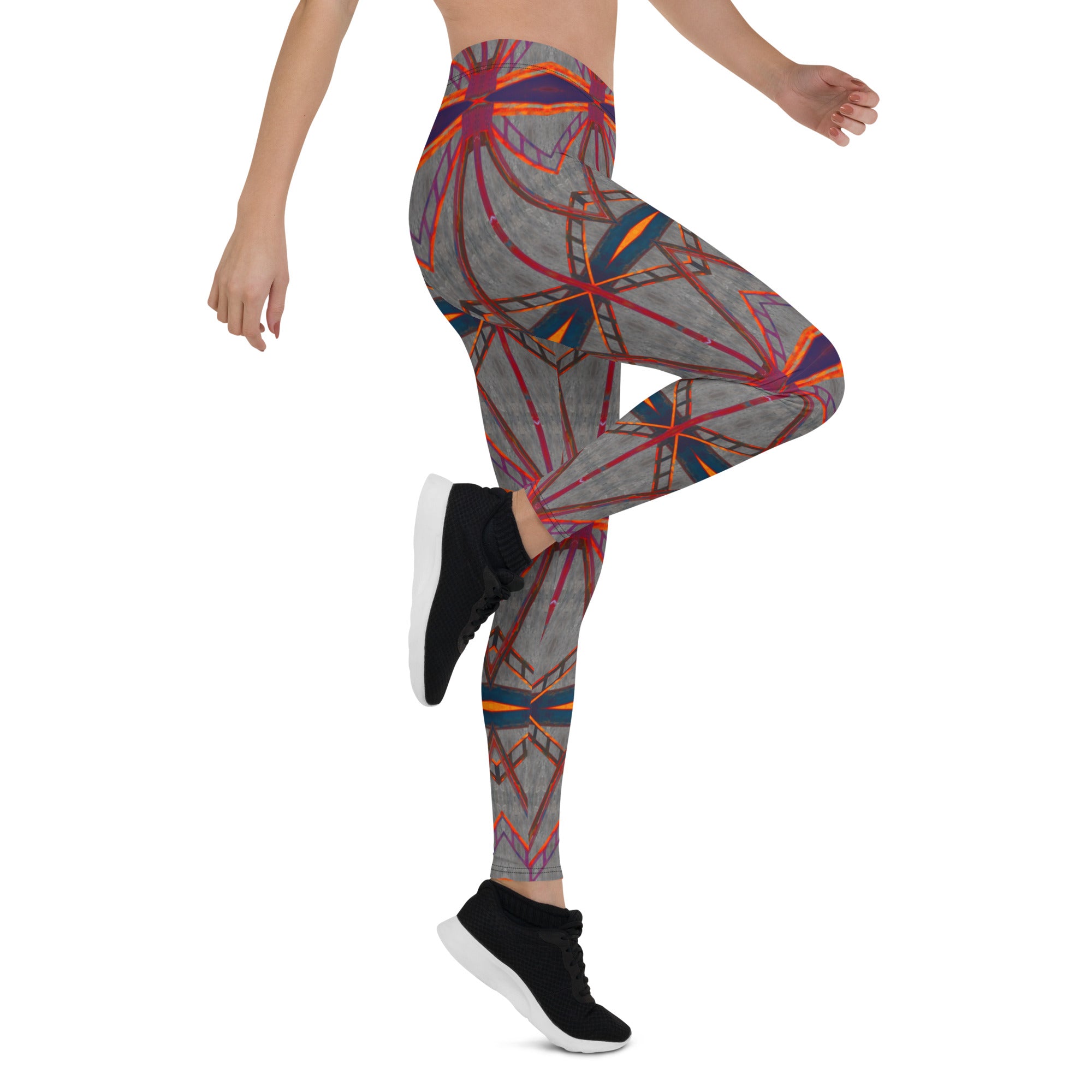 Trestle Frames Women's Leggings Triboca Arts   