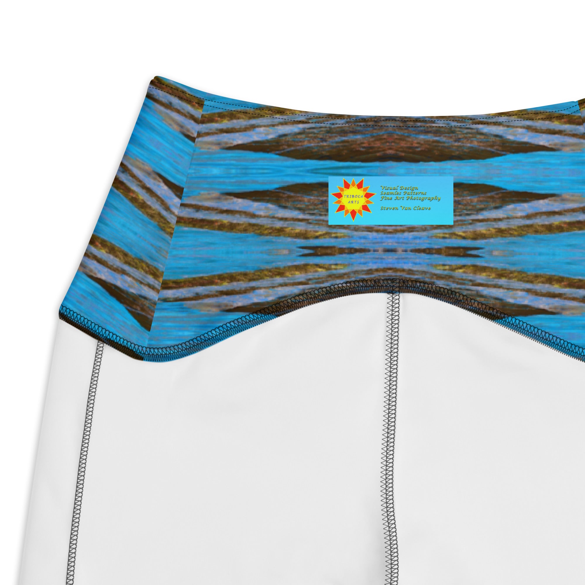 Monterey Azul Women's Leggings With Pockets Triboca Arts 2XL  