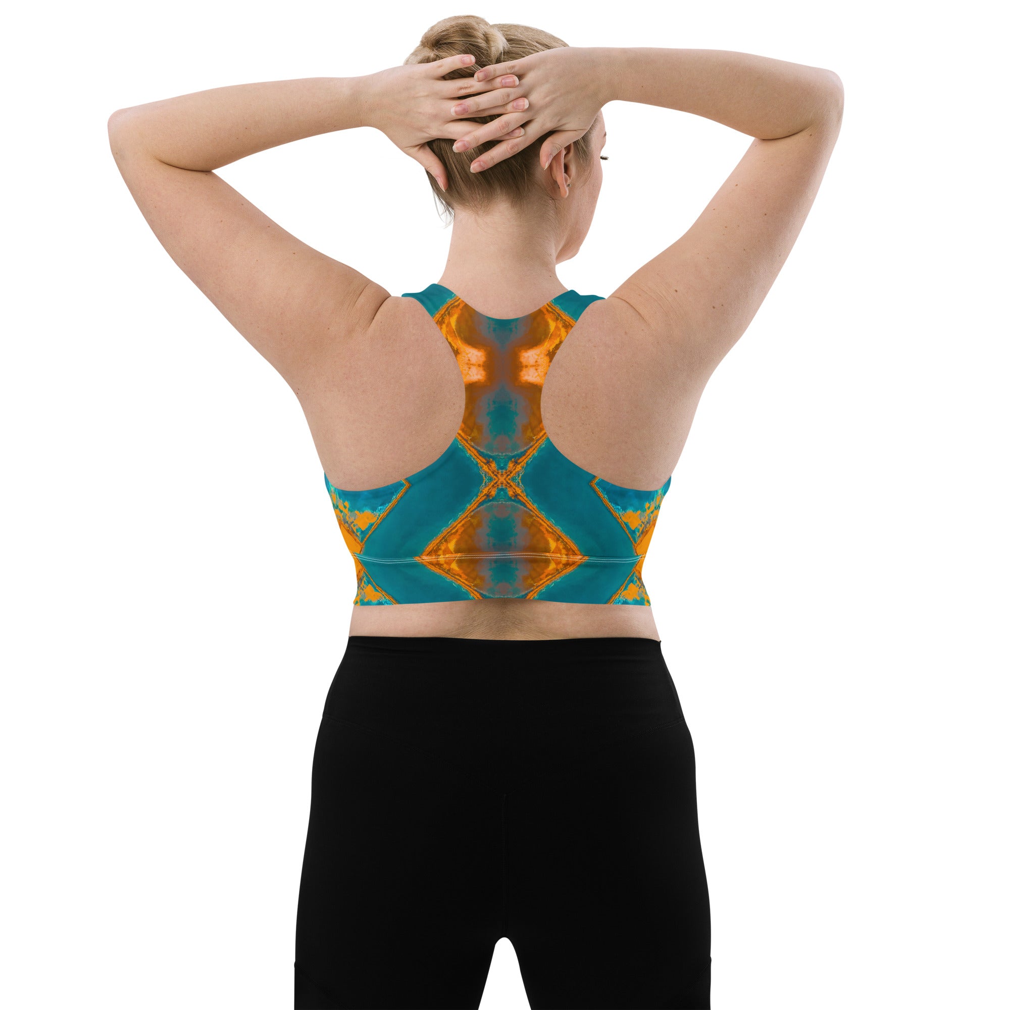 Bay Jetties Longline Sports Bra Triboca Arts   