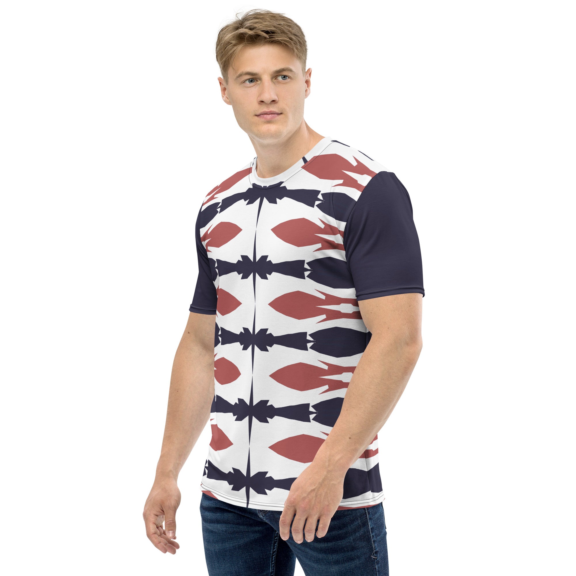 Gulf Shore Men's Crew Neck T-Shirt Triboca Arts   