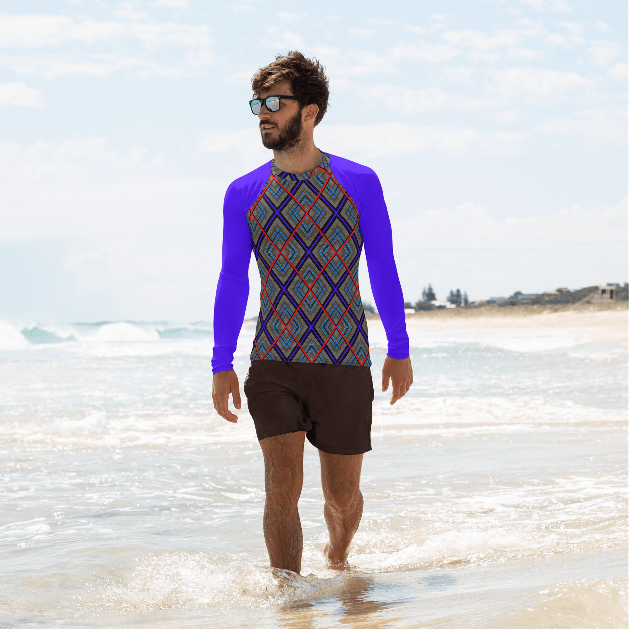 Skylights Men's Long-Sleeve Rash Guard Triboca Arts   