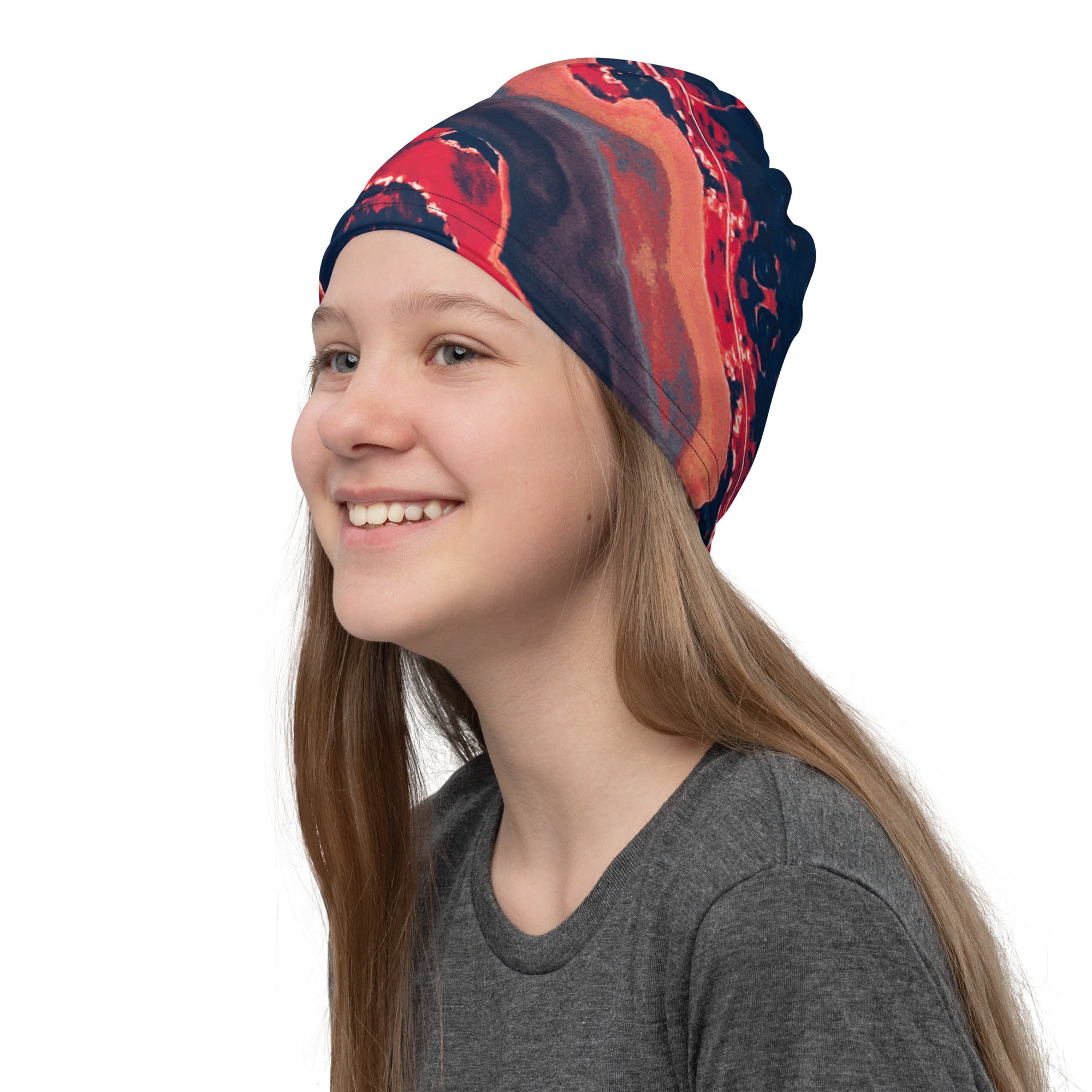 Gulf Shore Neck Gaiter Triboca Arts   