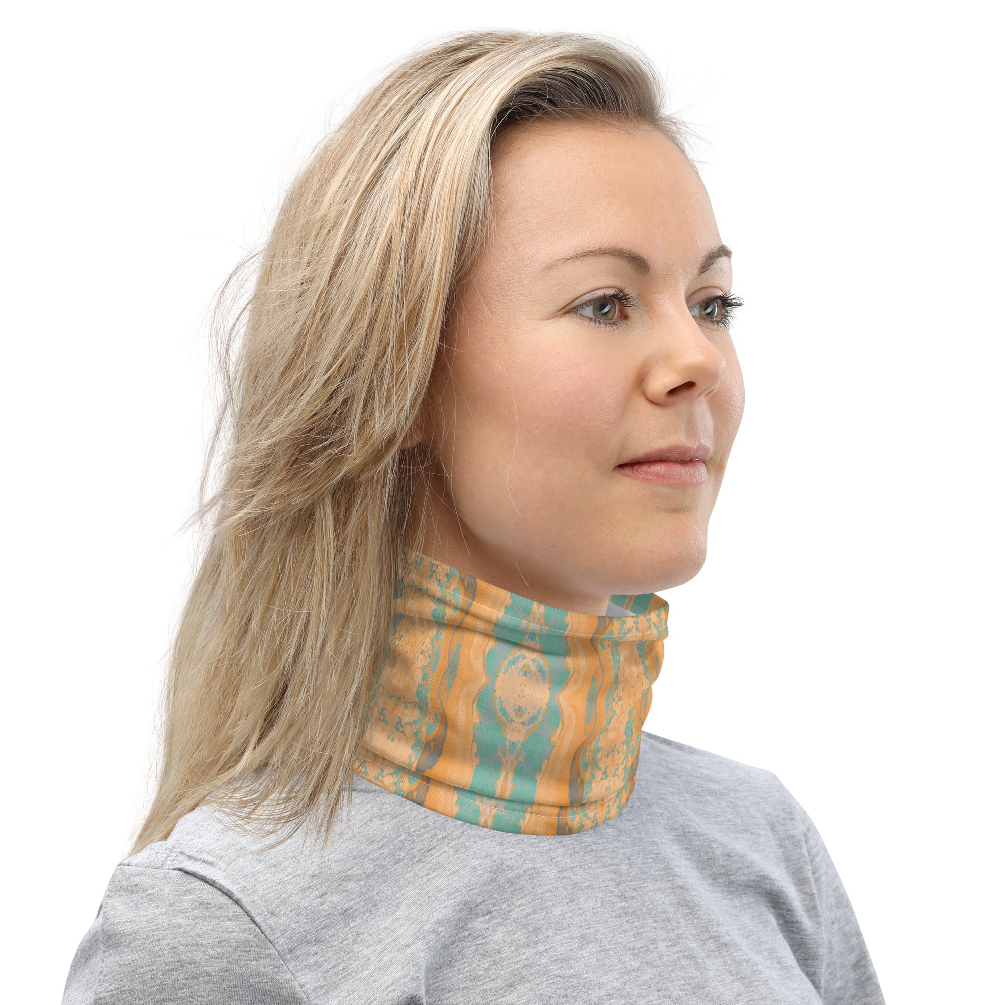 Gulf Shore Neck Gaiter Triboca Arts   