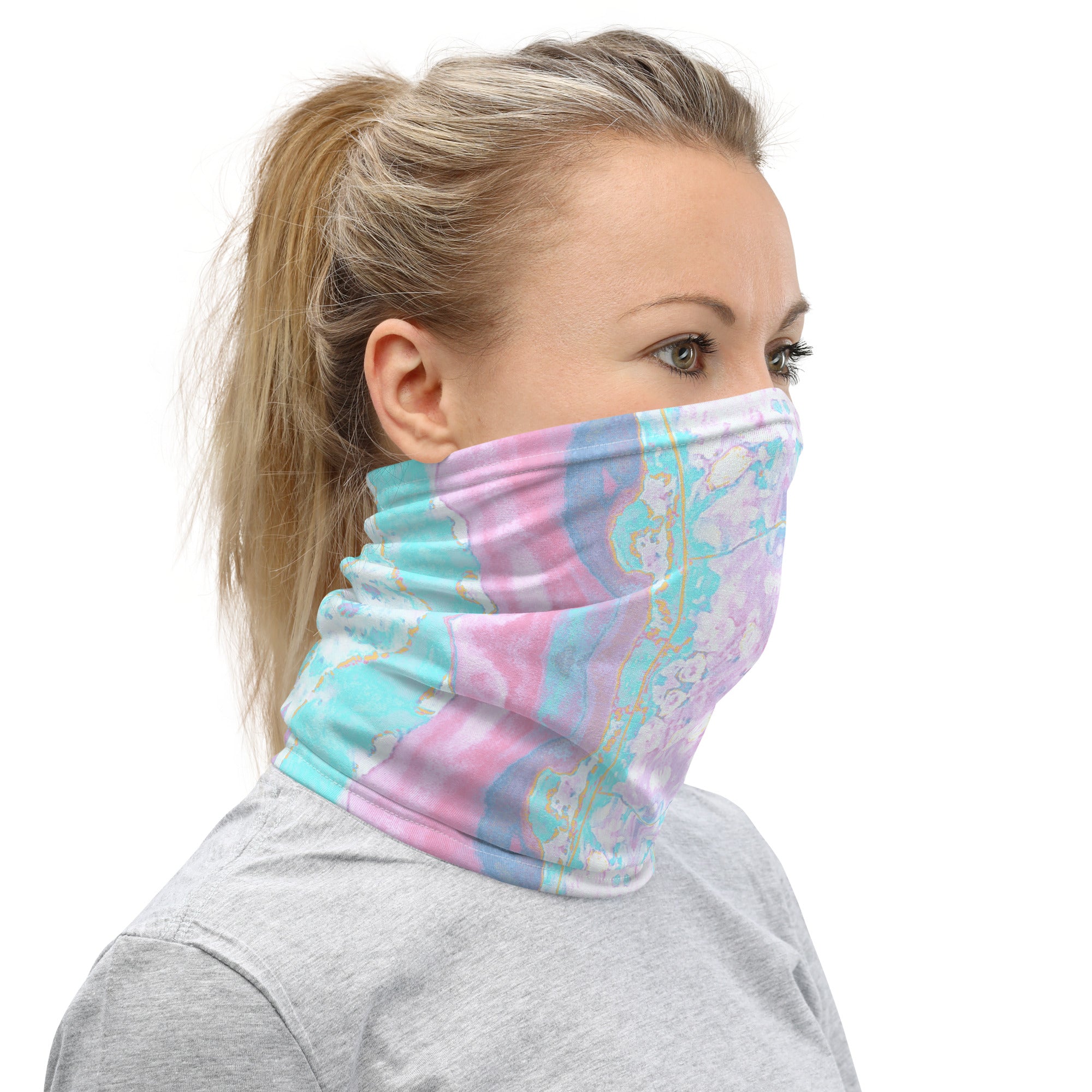 Gulf Shore Neck Gaiter Triboca Arts   