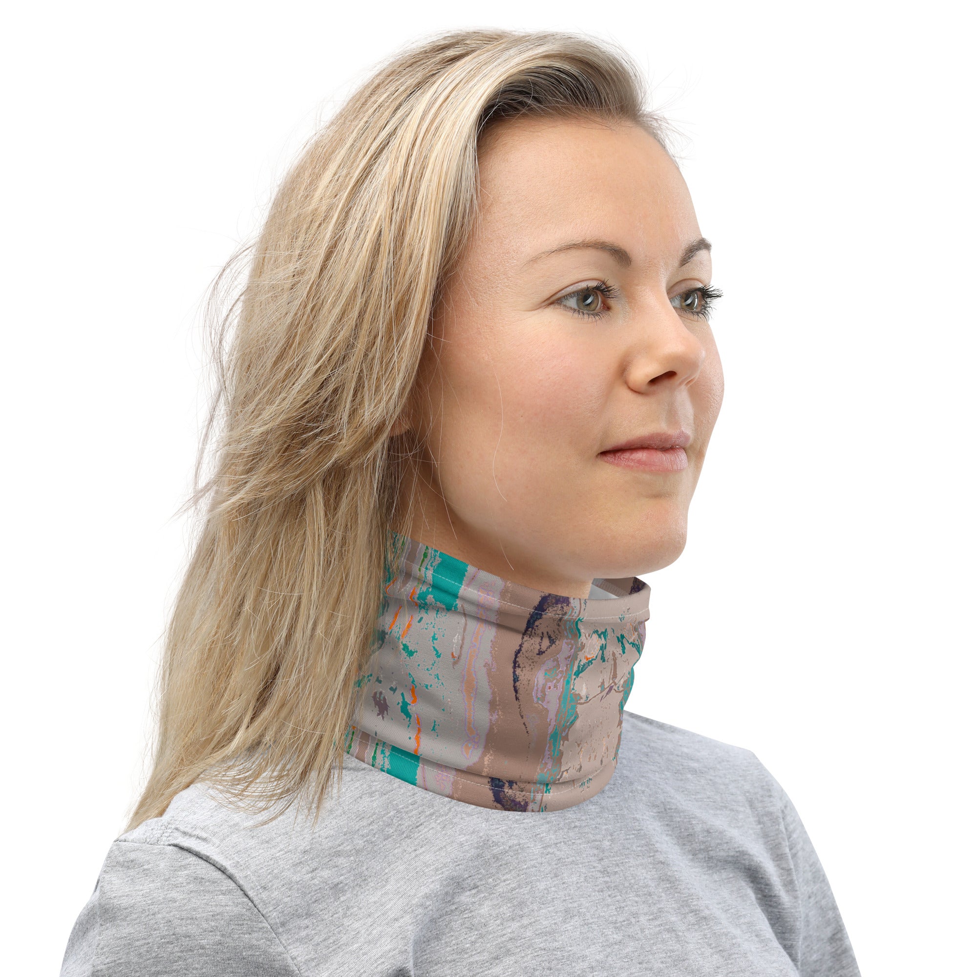 Gulf Shore Neck Gaiter Triboca Arts   
