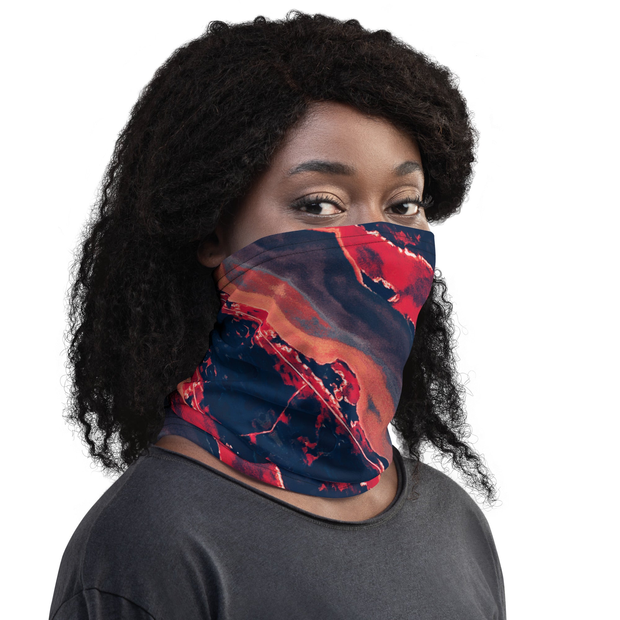 Gulf Shore Neck Gaiter Triboca Arts   