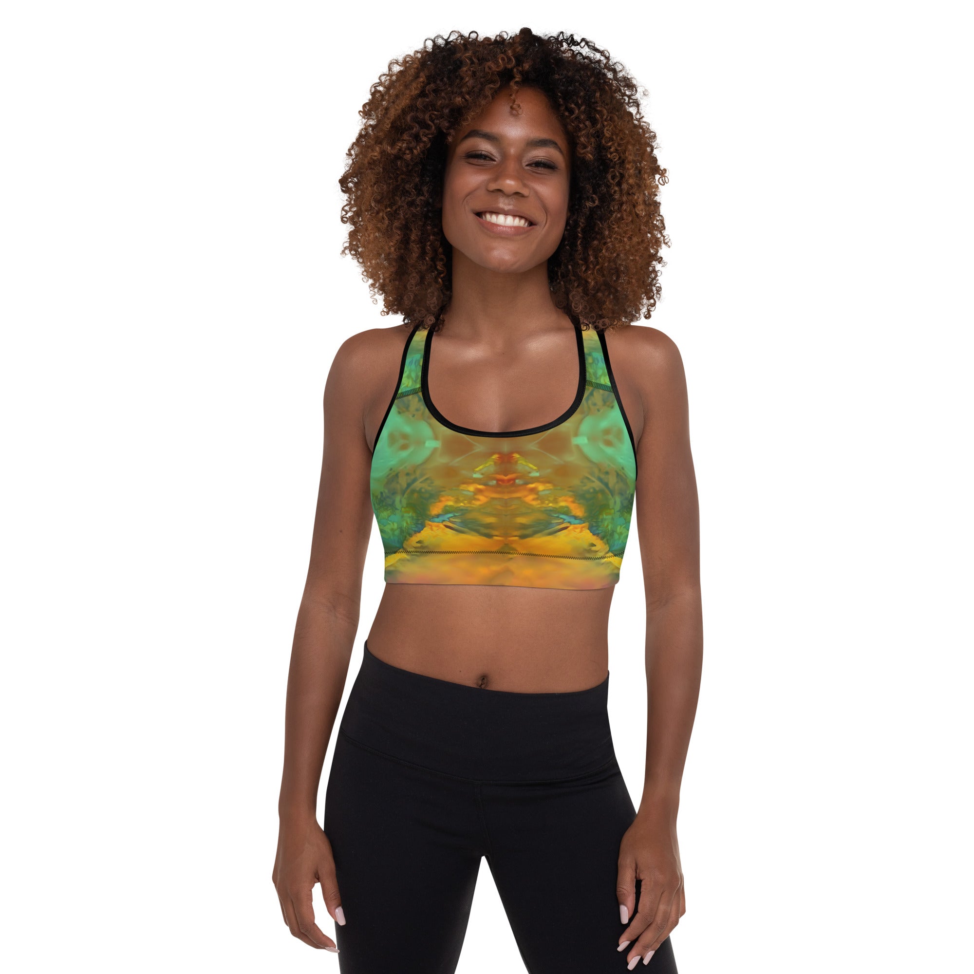 Gold Canyon Padded Sports Bra Triboca Arts XS  