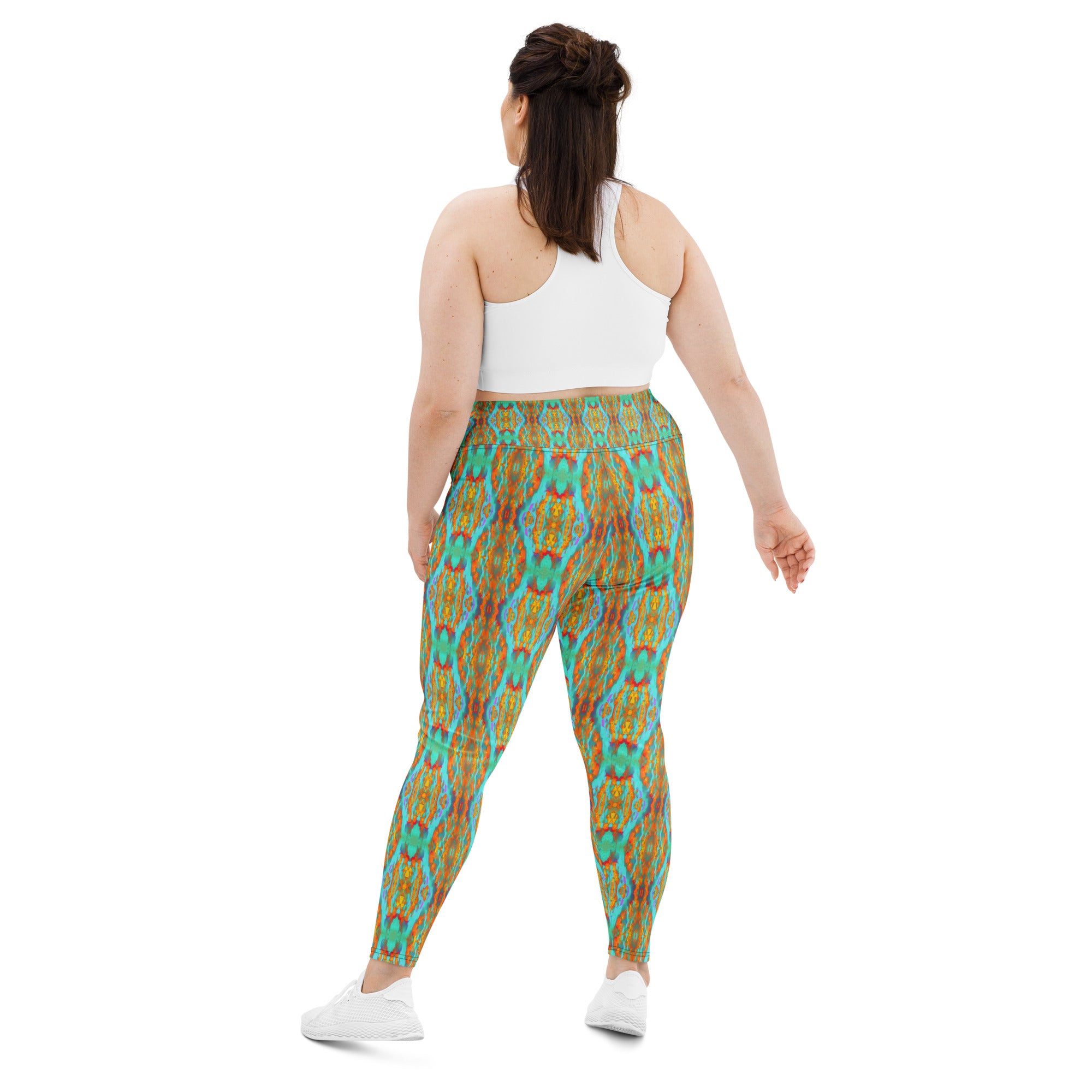 Gold Canyon Plus Size Leggings Triboca Arts   