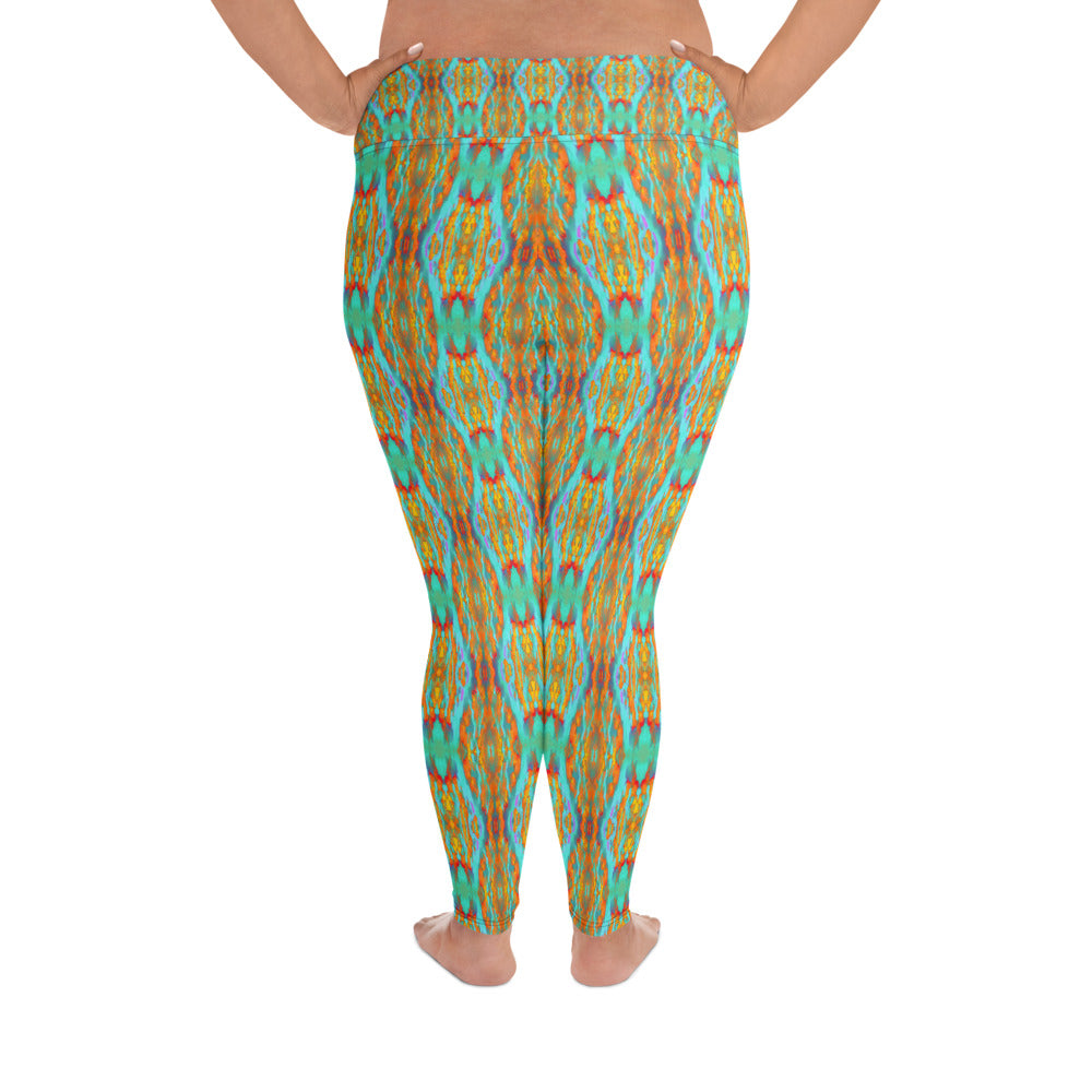 Gold Canyon Plus Size Leggings Triboca Arts   