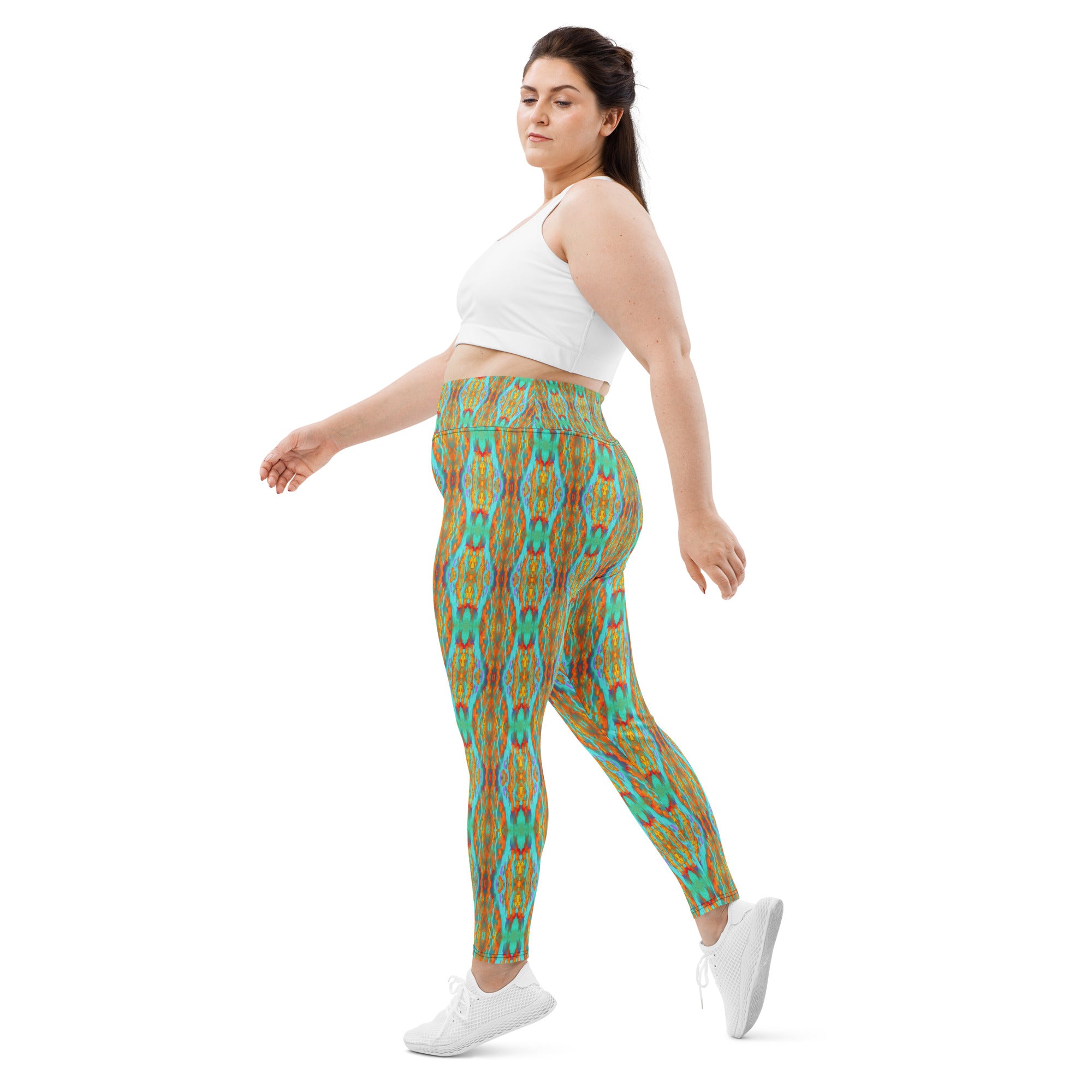 Gold Canyon Plus Size Leggings Triboca Arts   
