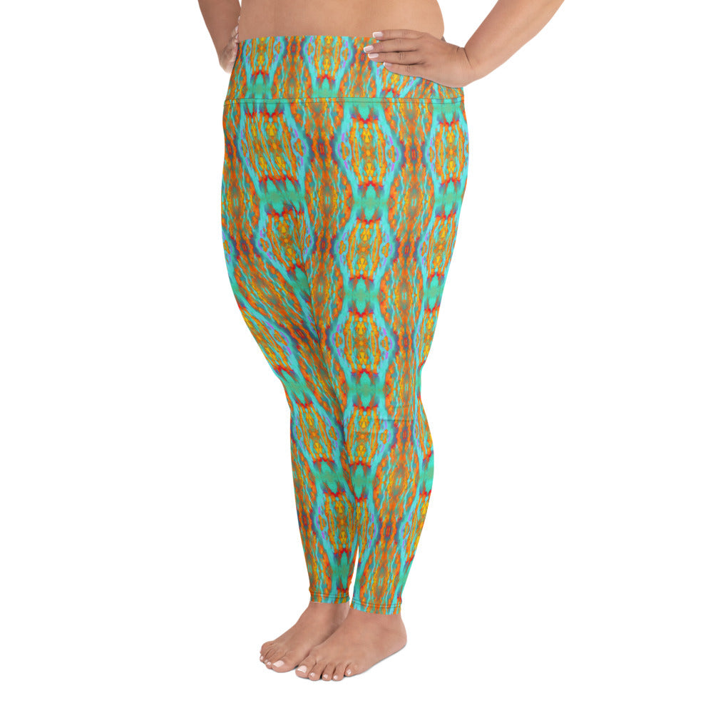 Gold Canyon Plus Size Leggings Triboca Arts   